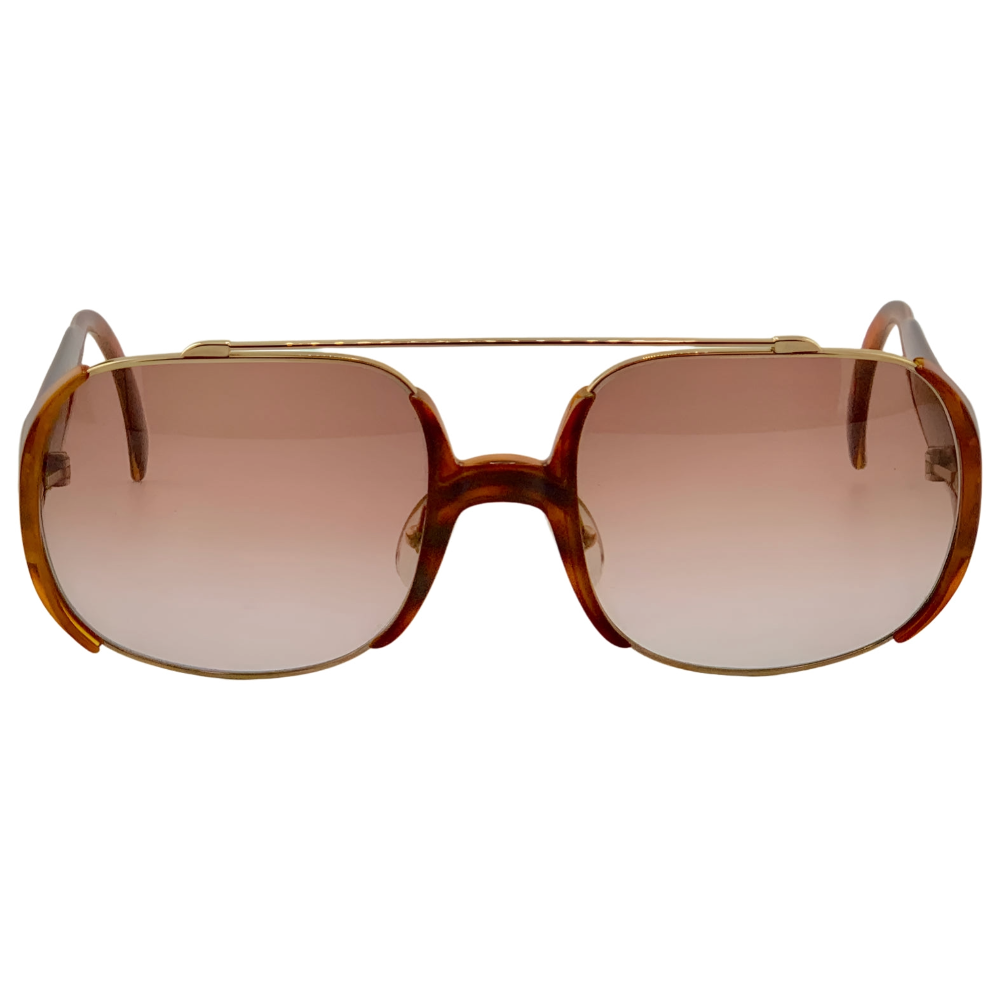 Vintage Christian Dior Round 2563 41 sunglasses for women in Tort/Gold frame and Brown lens, made in Austria, in superb condition
