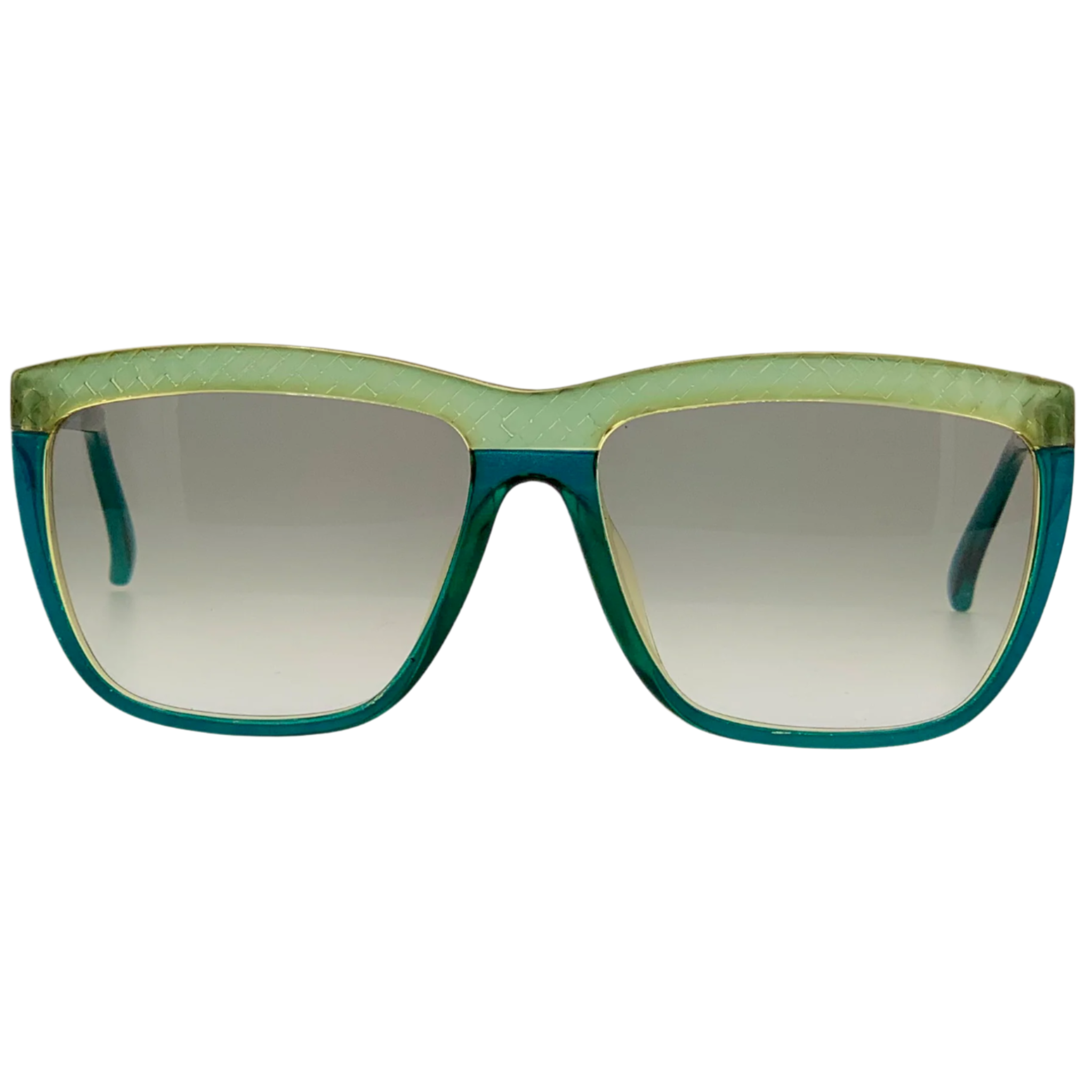 Vintage Christian Dior Wayfarer 2399 50 sunglasses for men and women in green frame and grey lenses made in Austria, never worn or sold, in superb condition, authentic original