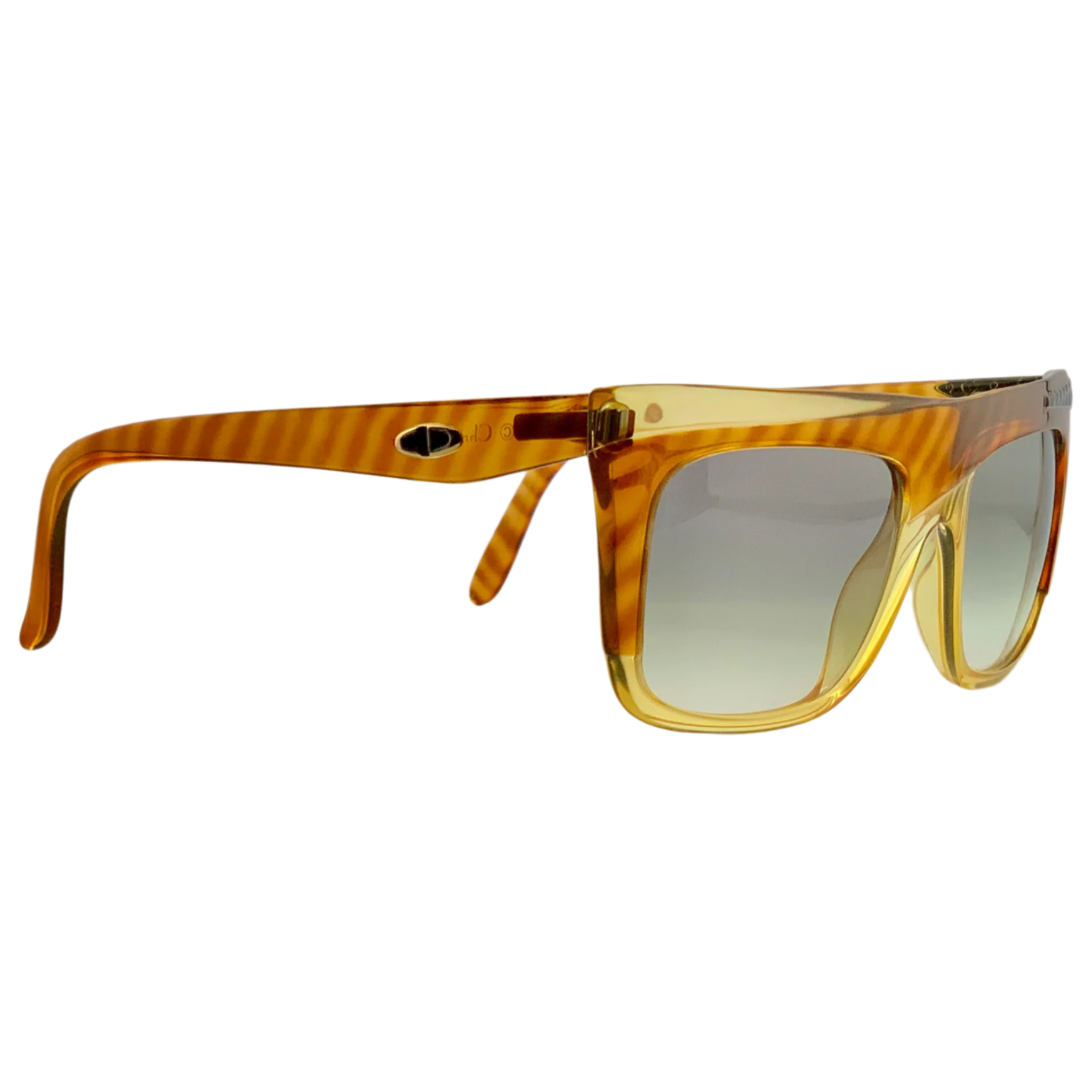 Orange and yellow frame with grey lenses