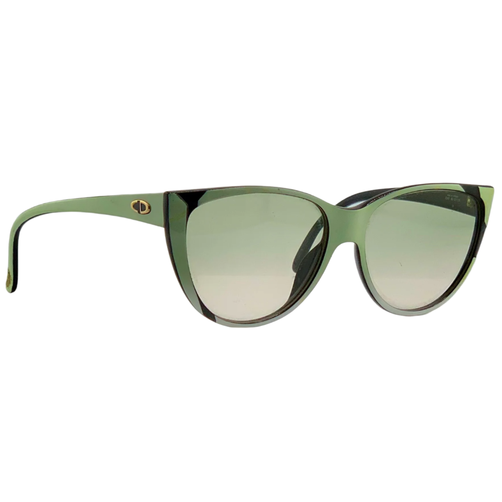 Green frame with green grad lenses, never before worn