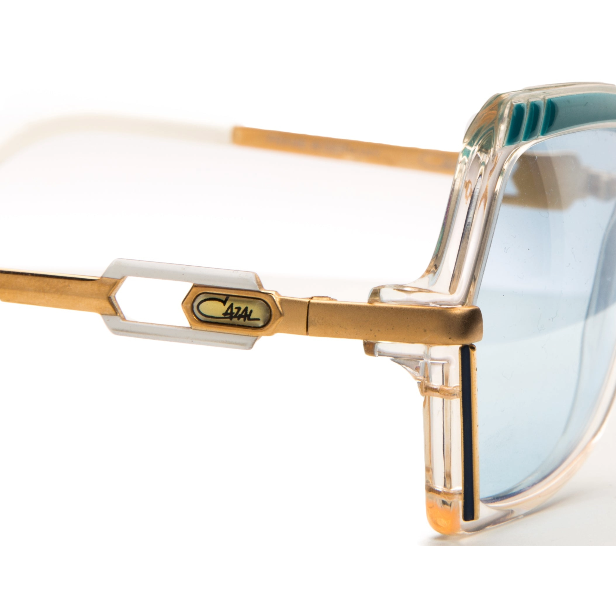 Never before worn vintage Cazal Square 183 sunglasses for women in superb condition