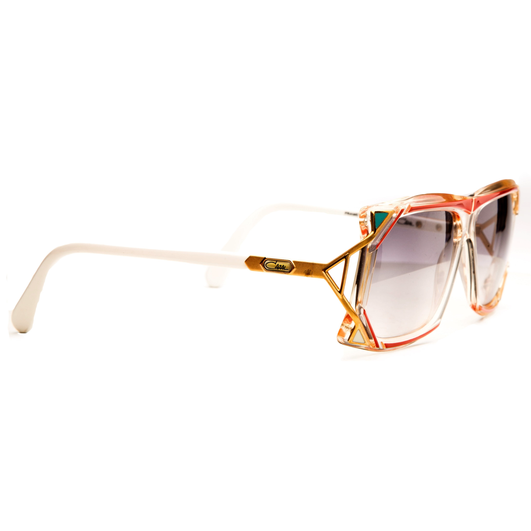 Authentic Cazal Square 184 sunglasses with 100% UV protection