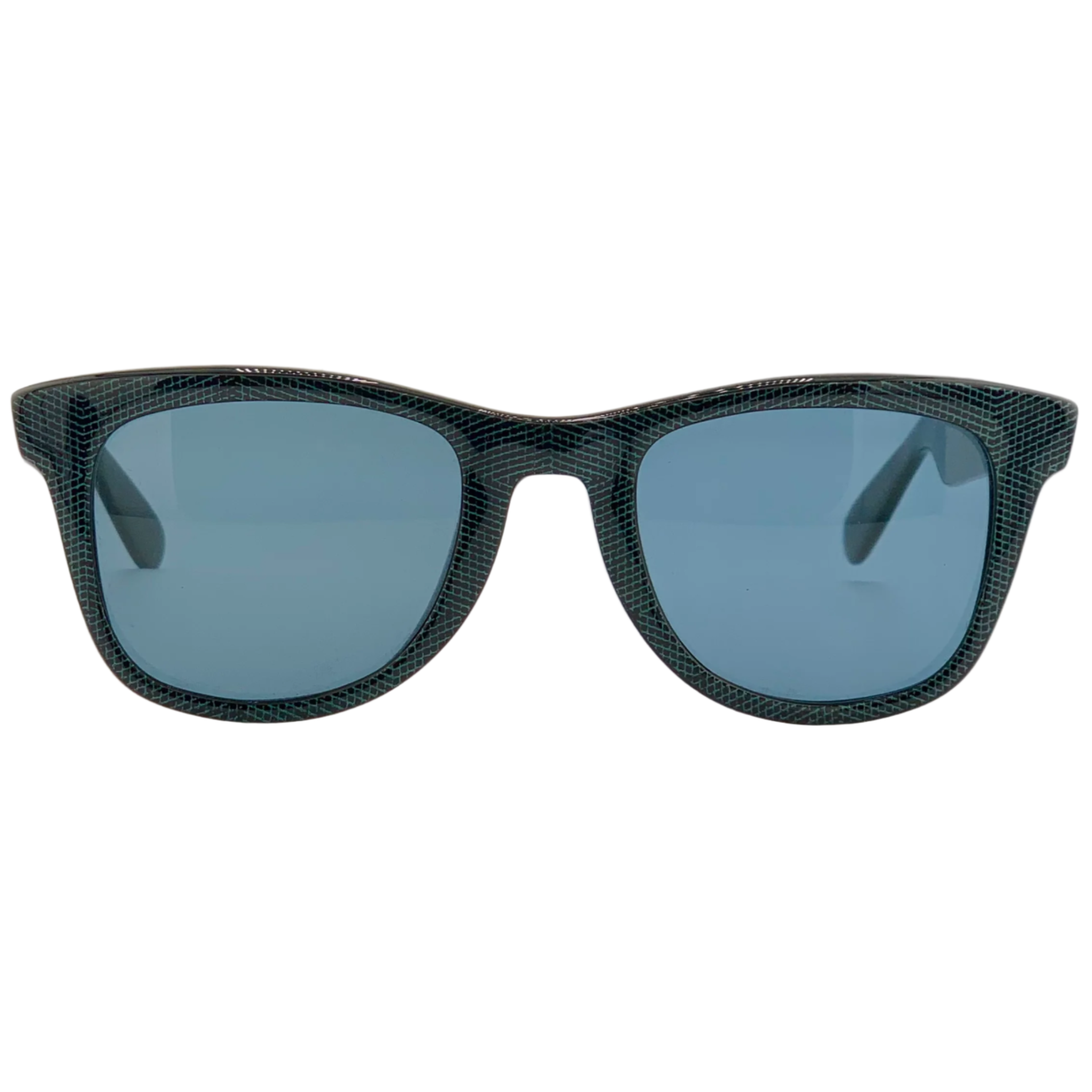 Vintage Esprit Wayfarer 7003A 93 sunglasses for men and women, black/green frame, grey lenses, made in Austria, never worn or sold, authentic original