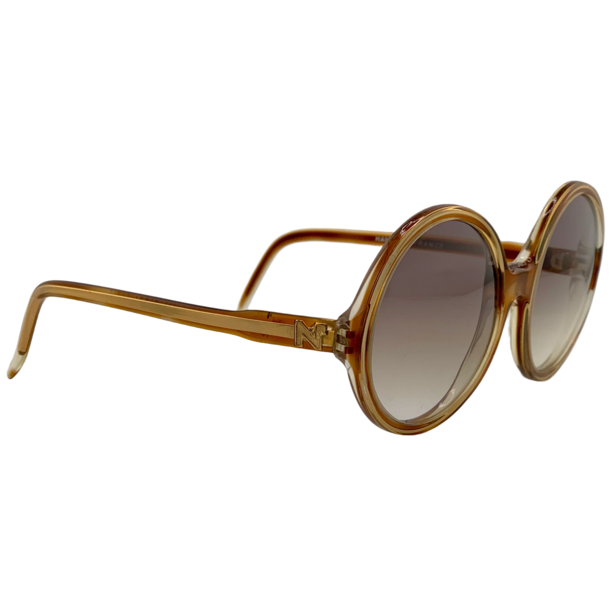 Authentic vintage unisex Nina Ricci Round sunglasses made in France