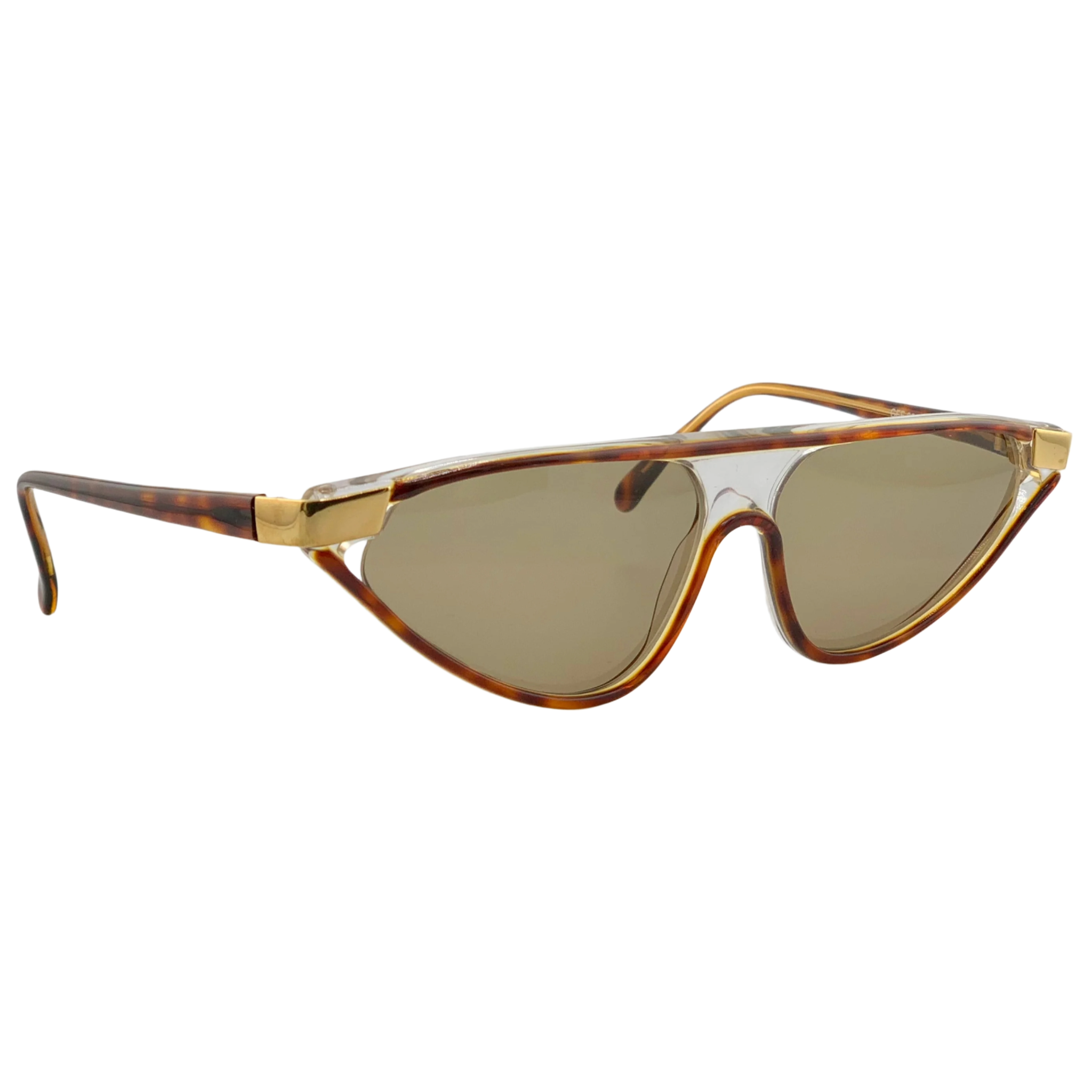 Unisex brown lens sunglasses made in Italy