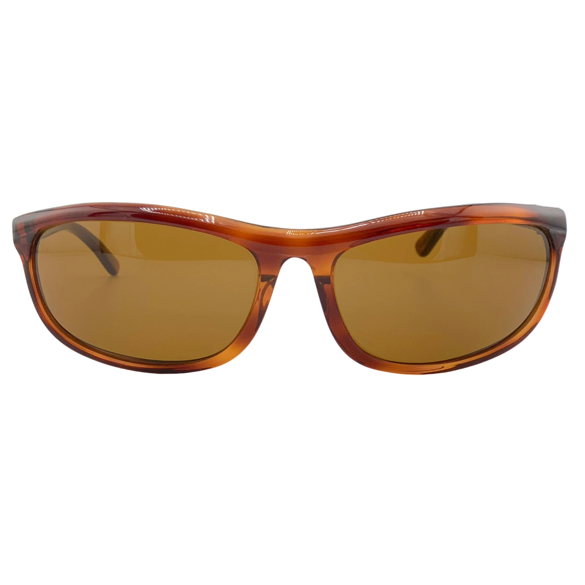 Vintage Persol Oval 58230 sunglasses for men and women in tort frame with brown lenses and 100% UV protection