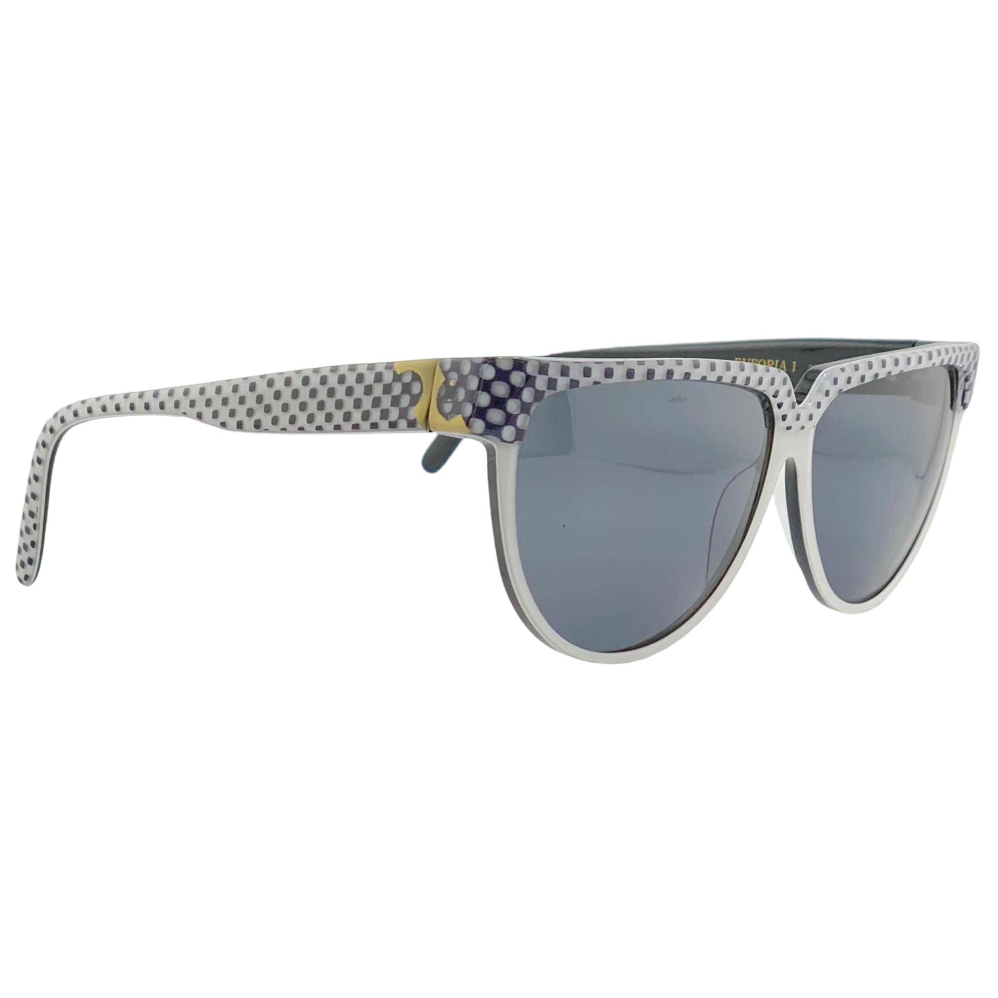 Stylish Safilo Round Euforia 1 sunglasses with round frames and gradient lenses
