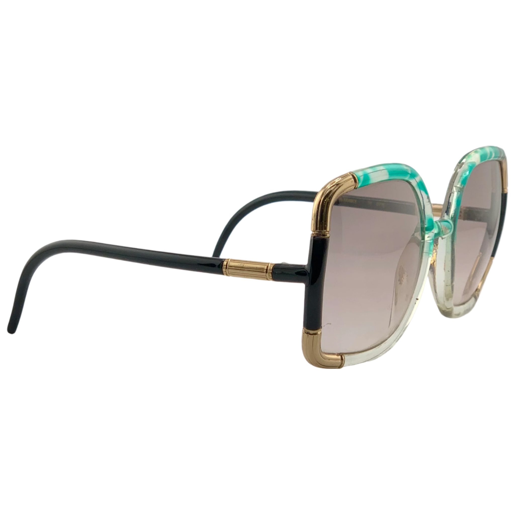 Ted Lapidus Square TL0715 sunglasses in black with square frame