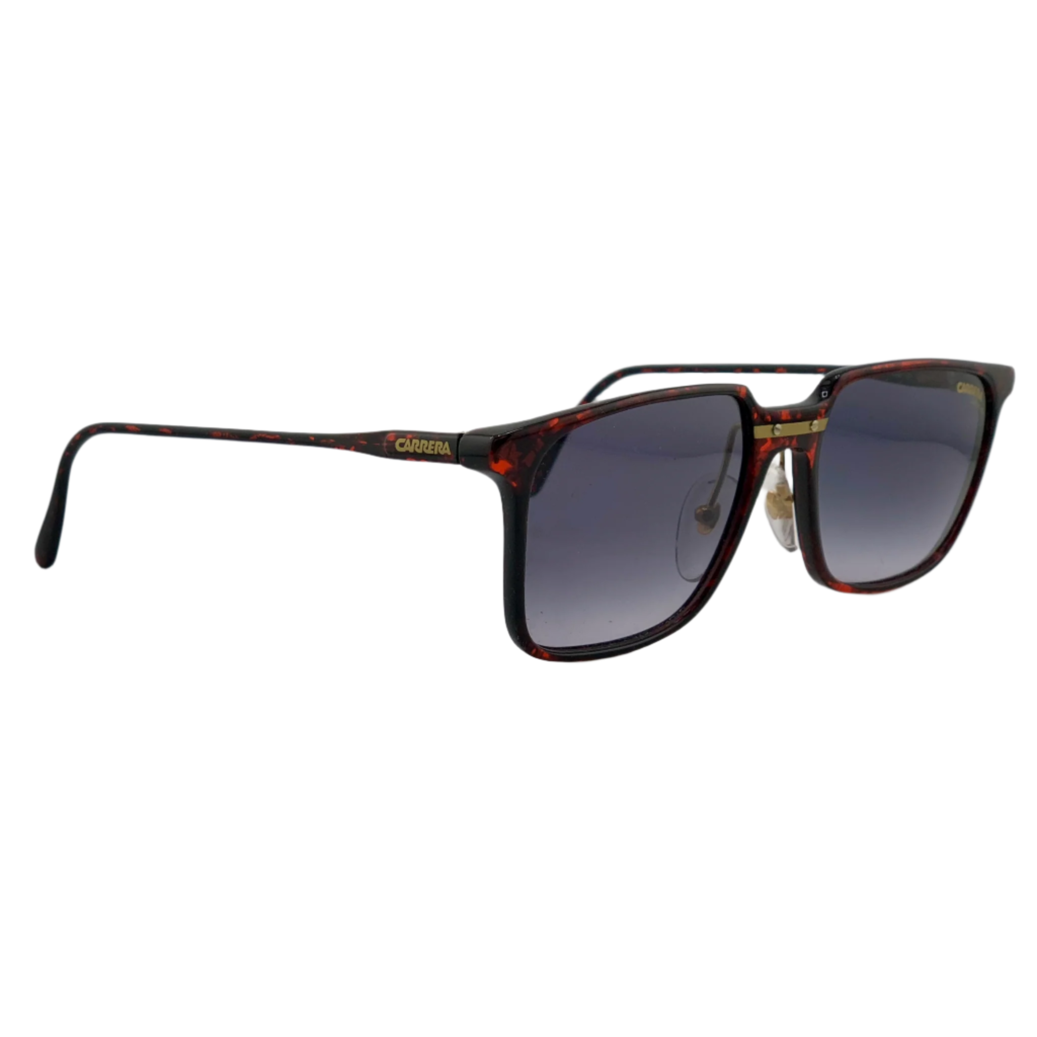 Authentic vintage red Carrera Wayfarer 5489 31 sunglasses in superb condition, never worn or sold, with grey lenses and 100% UV protection Made for men and women, made in Austria