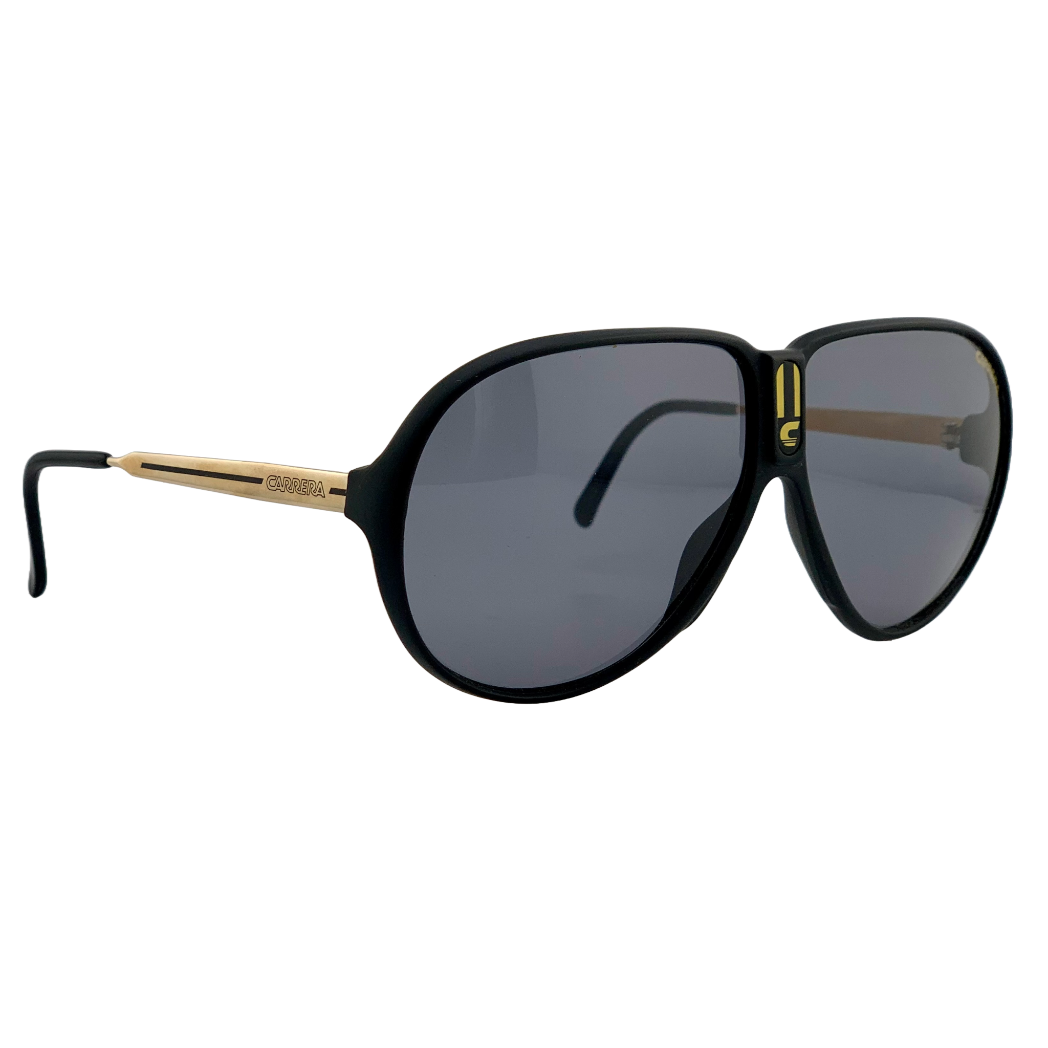 Authentic, never worn Carrera Aviator sunglasses in superb condition, made in Germany with 100% UV protection and grey lenses