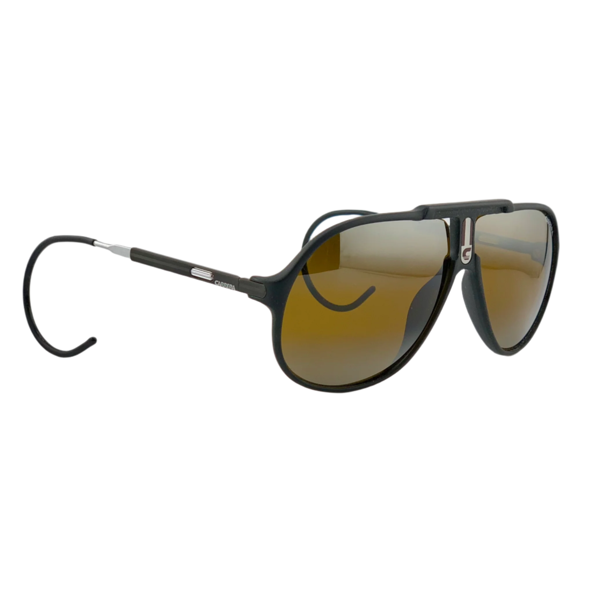 Carrera Aviator 5590 92 sunglasses with gold frames and brown gradient lenses