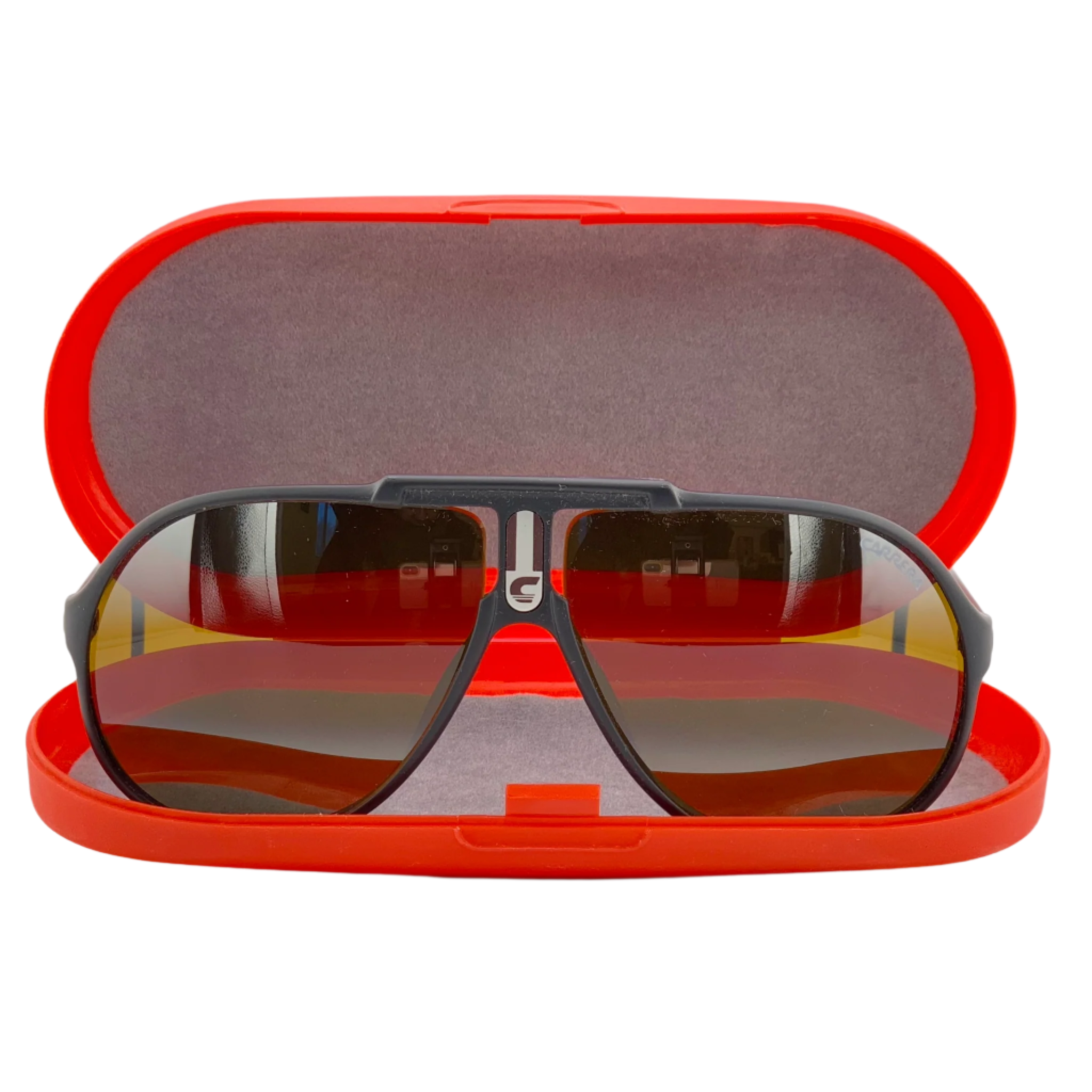Carrera Aviator 5590 92 sunglasses with gold frame and polarized lenses