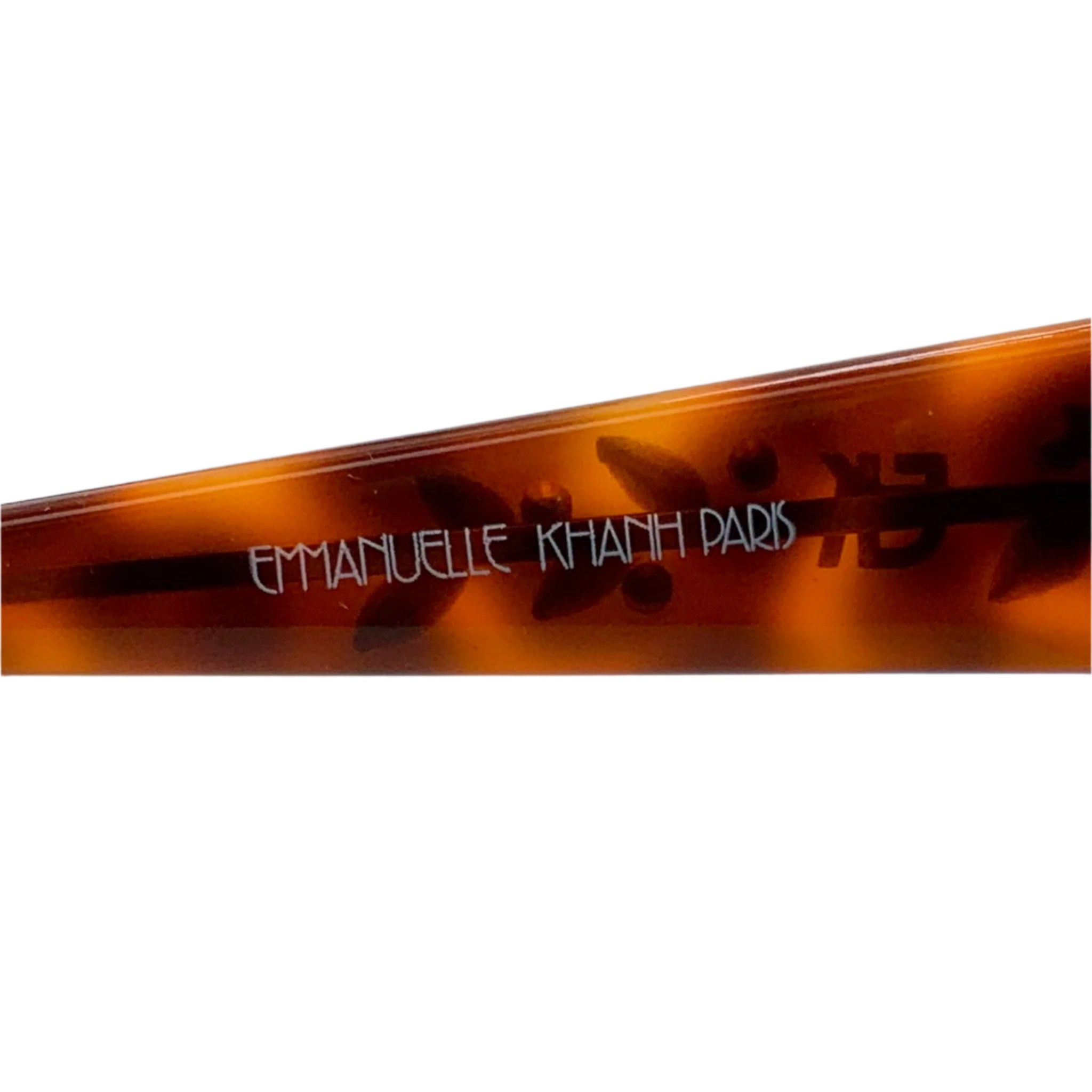 Authentic vintage Emmanuelle Khanh Flat Brow 10640-FG sunglasses in superb condition, never worn, made in France