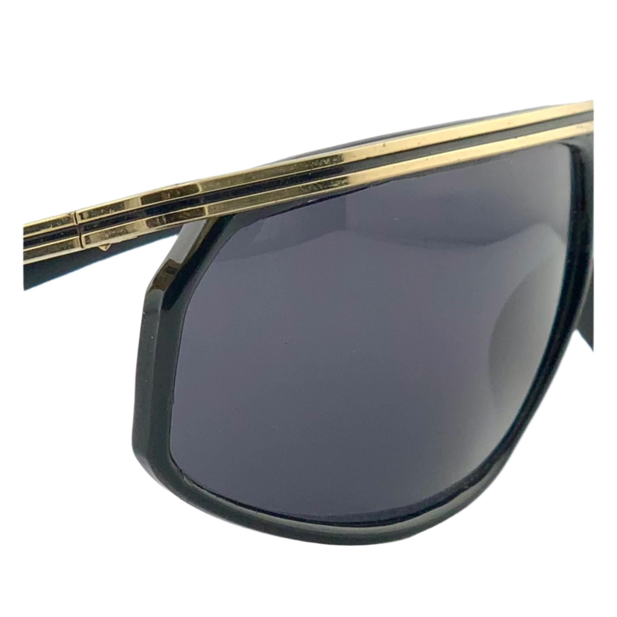 Vintage Linda Farrow Visor 8611 sunglasses in gold frame