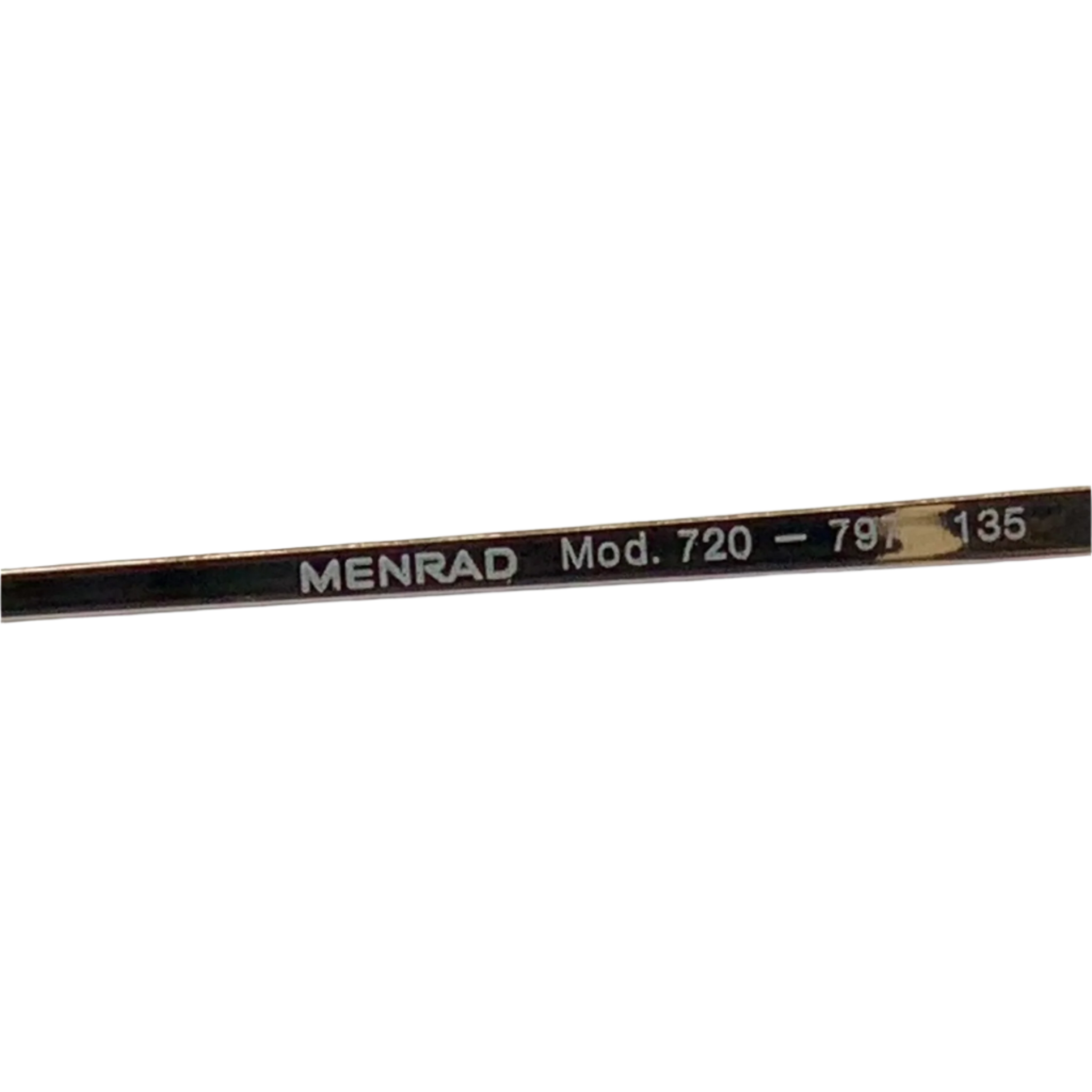 Menrad Round 720 men's sunglasses with black frames and polarized lenses