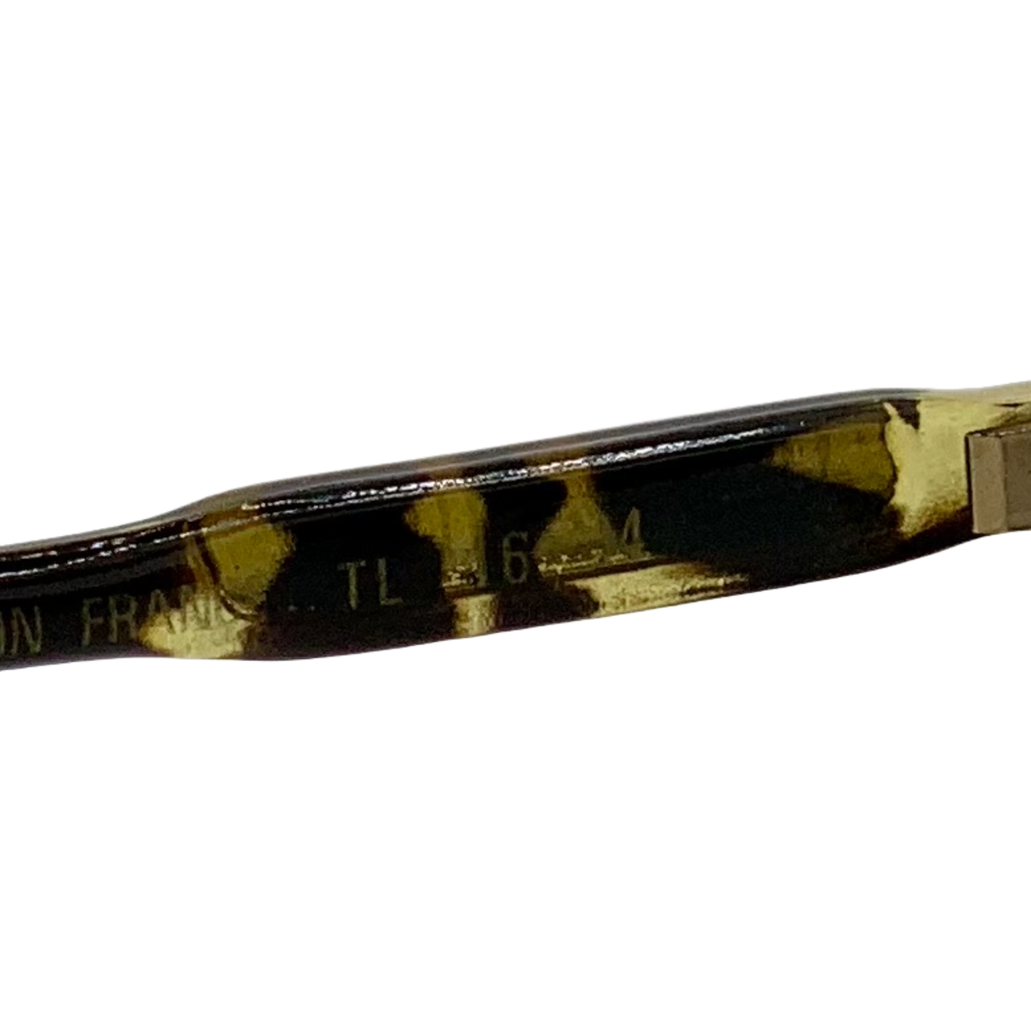 Authentic vintage Ted Lapidus Round TL16 14 sunglasses for men and women in tort frame and brown lenses, never before worn or sold, and in superb condition