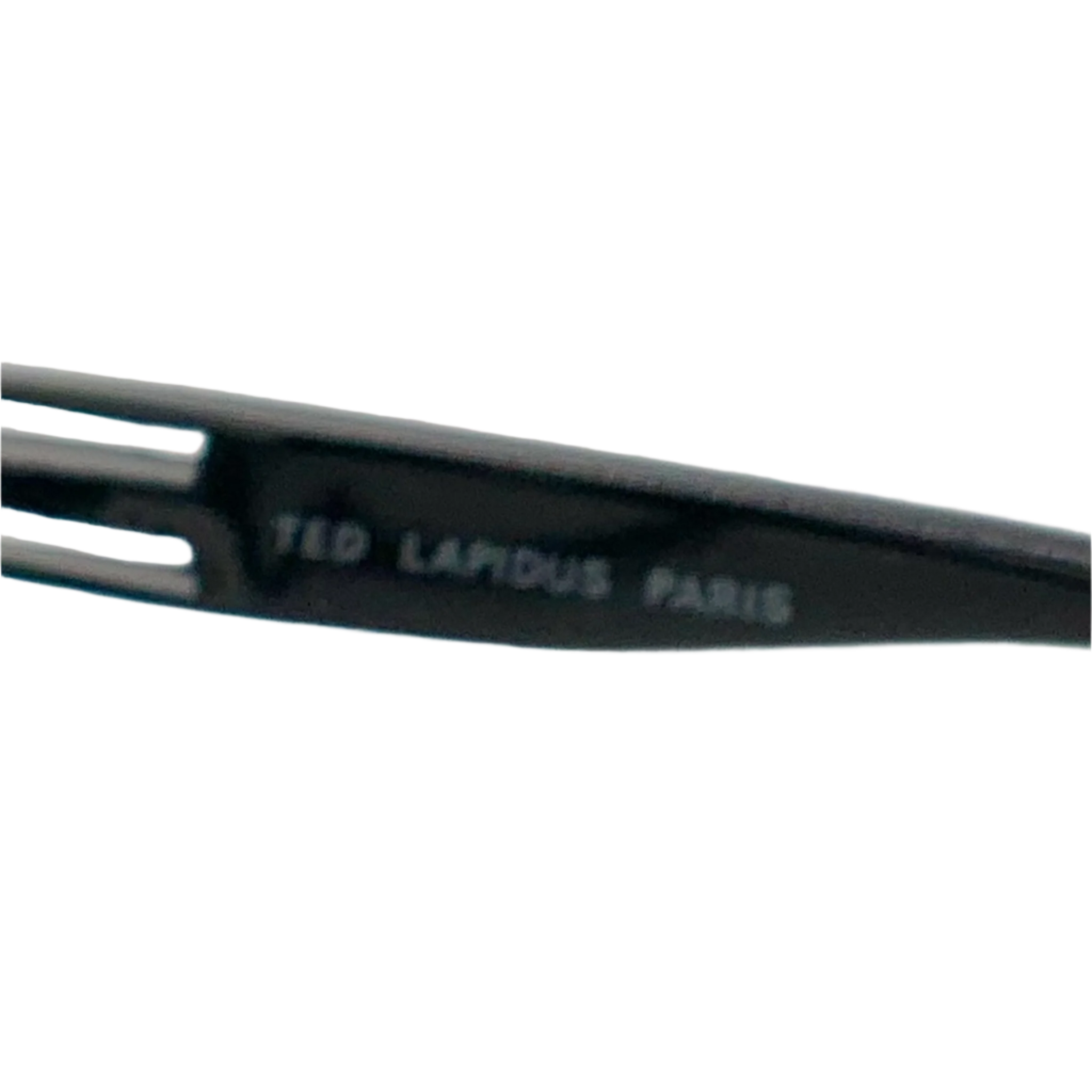 Stylish and timeless vintage Ted Lapidus Square TL26 01 sunglasses, suitable for both men and women Black frame with grey lens, made in France, in superb condition