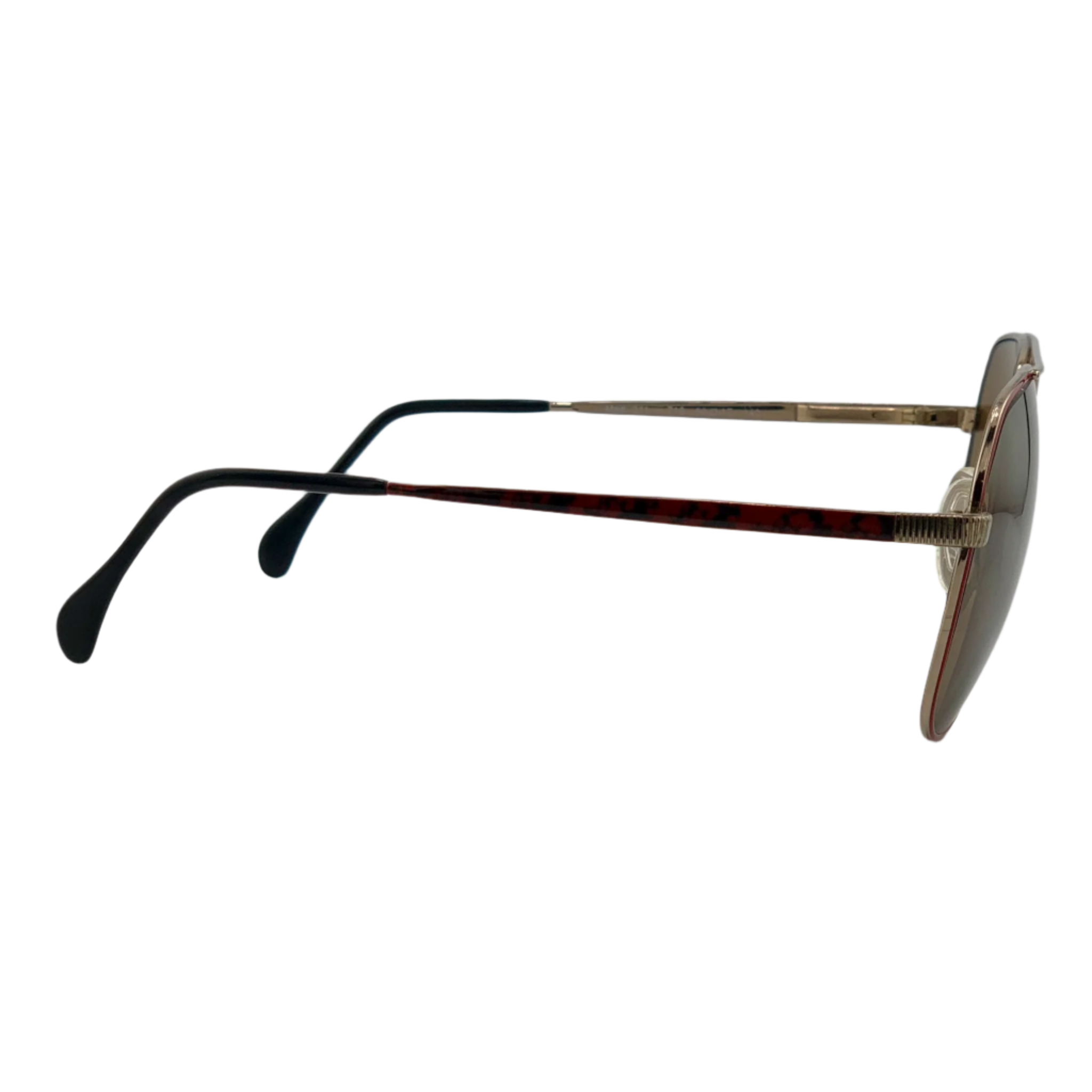 Menrad Aviator 311 710 vintage sunglasses with red frame and brown lenses, made in Germany, never worn or sold, in excellent and authentic condition