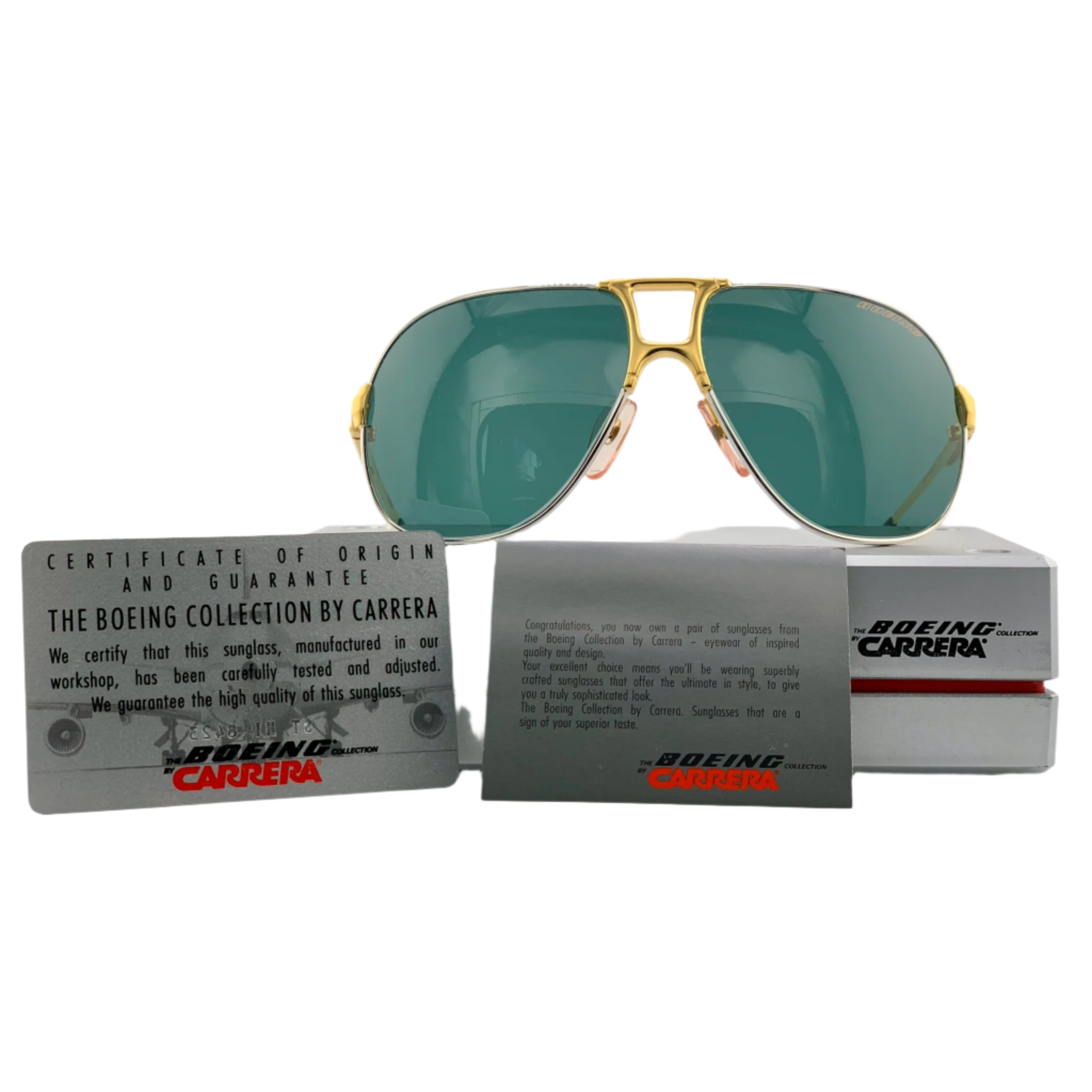 Authentic vintage Boeing Aviator sunglasses in superb condition