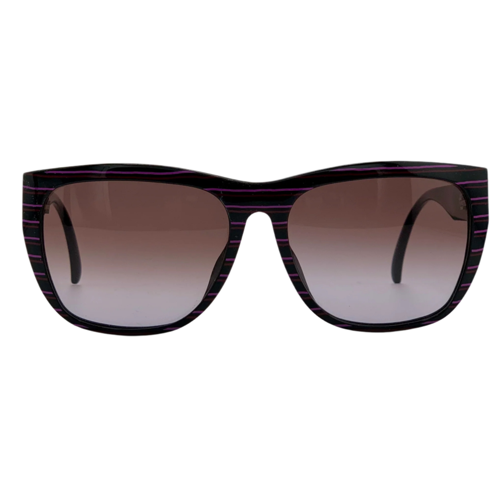 Vintage black and pink Terri Brogan Square 8680 93 sunglasses for men and women