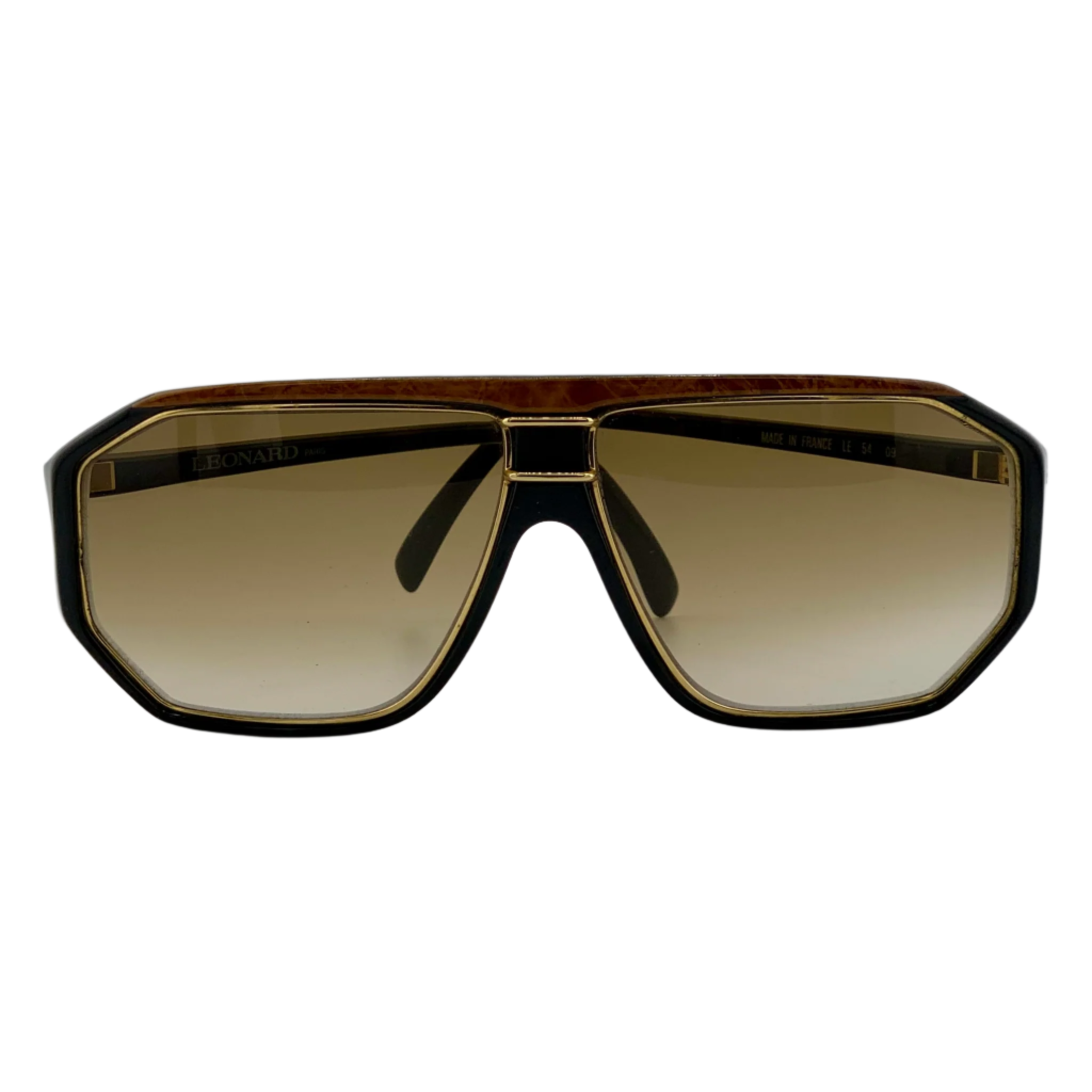 LEONARD SQUARE LE 54 09 stylish and modern square sunglasses for men