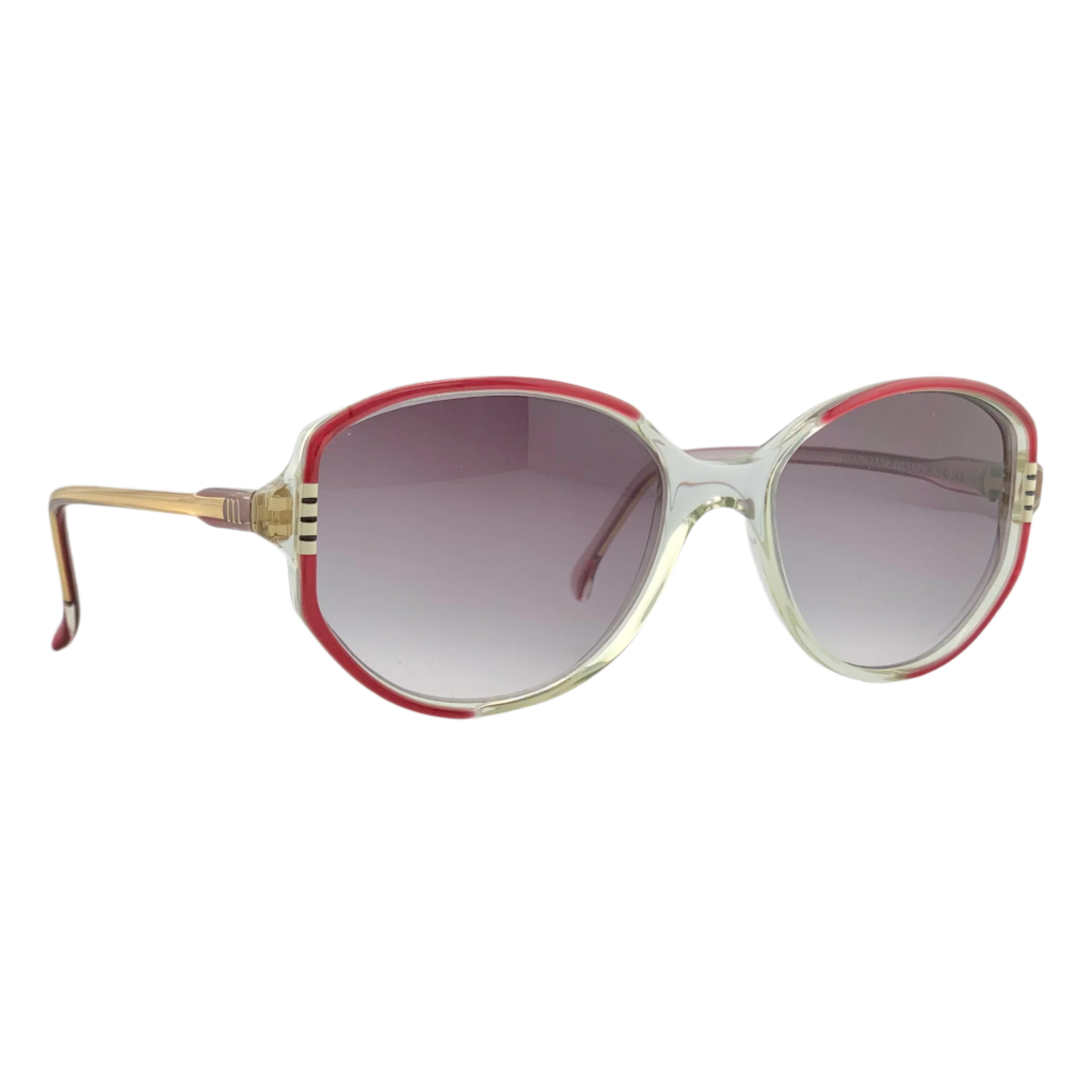 Purple lens Mannequin Round 7060 vintage sunglasses made in France