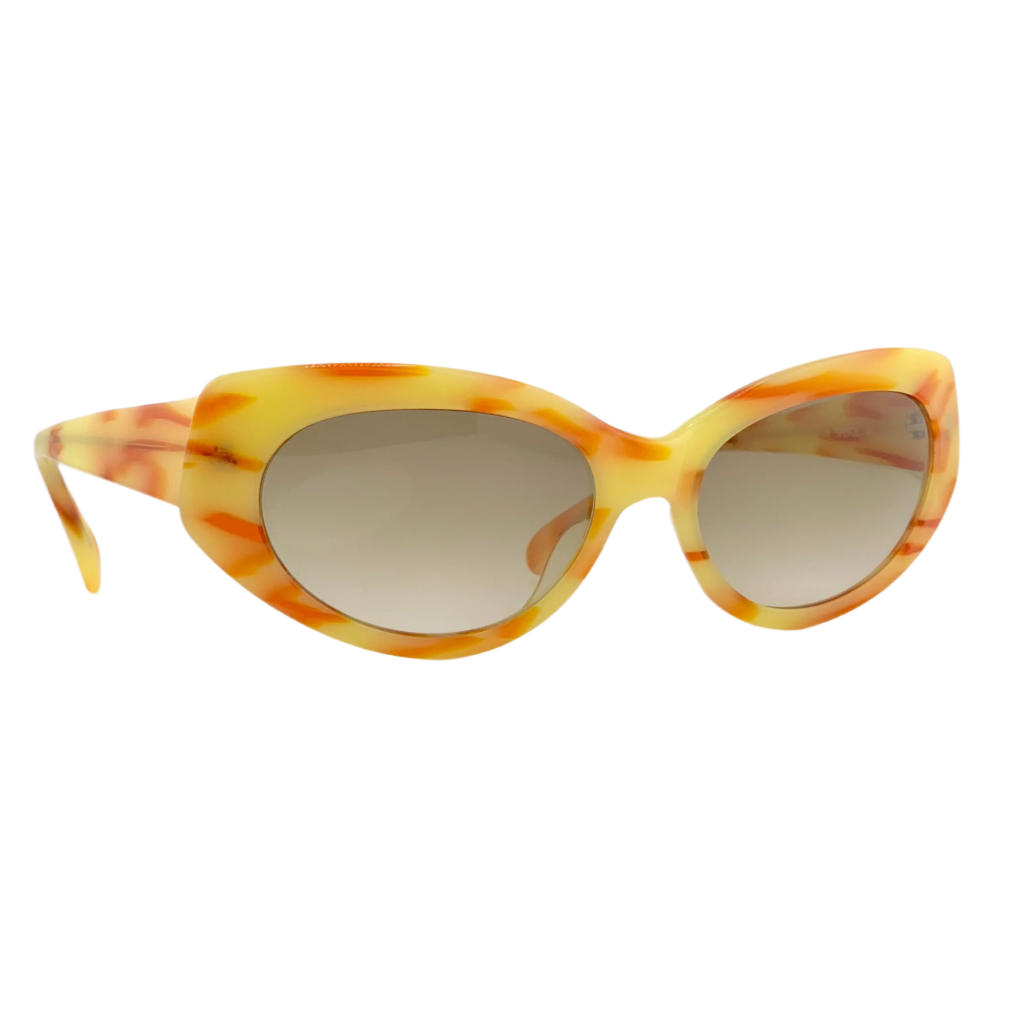 Yellow frame Safilo Cat Eye SFINGE sunglasses