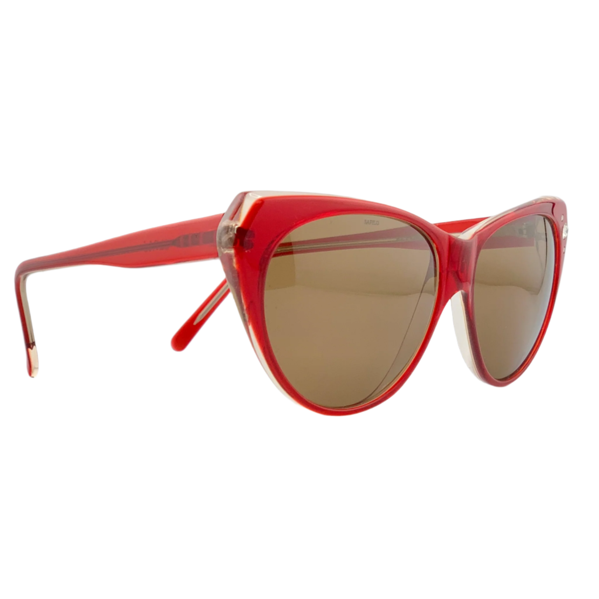 Safilo Cat Eye Euforia 5 sunglasses with tortoiseshell frames and gradient lenses