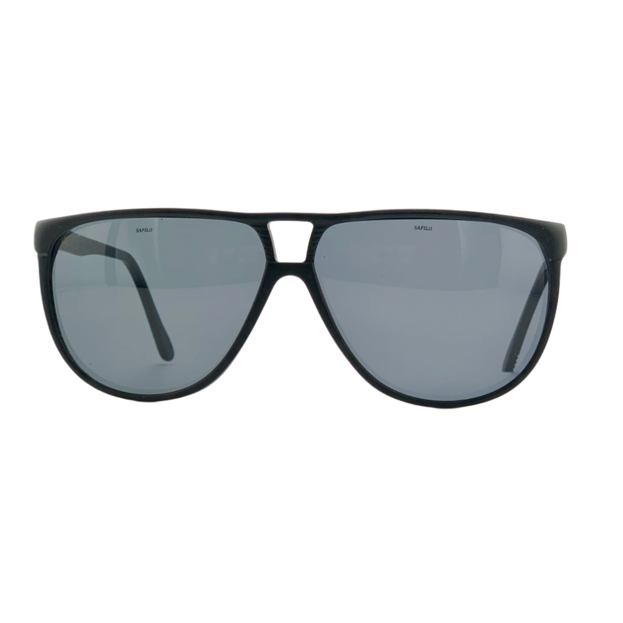 Vintage black Safilo Aviator Derby 6 sunglasses for men and women