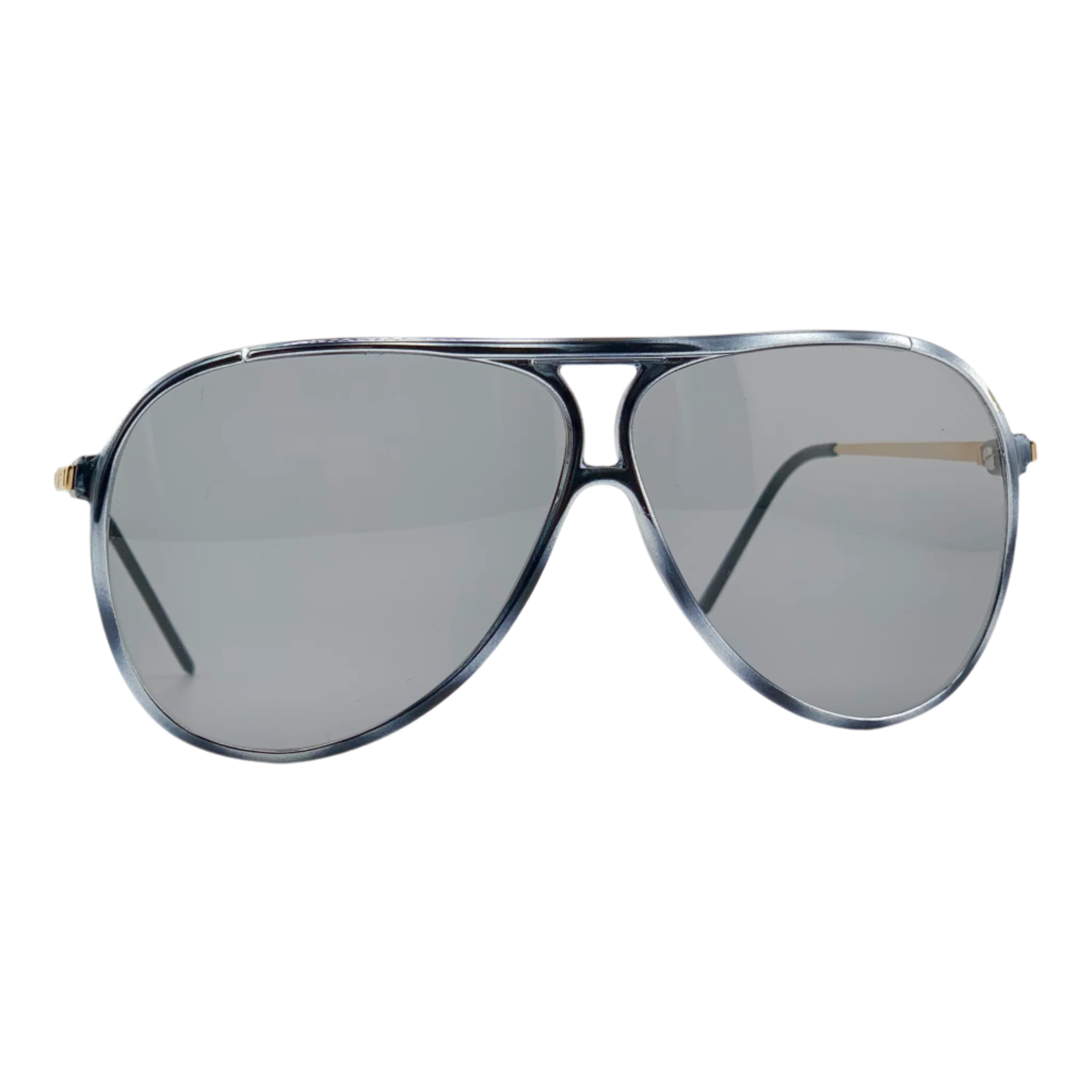 Grey lens vintage Safilo Aviator sunglasses made in Italy