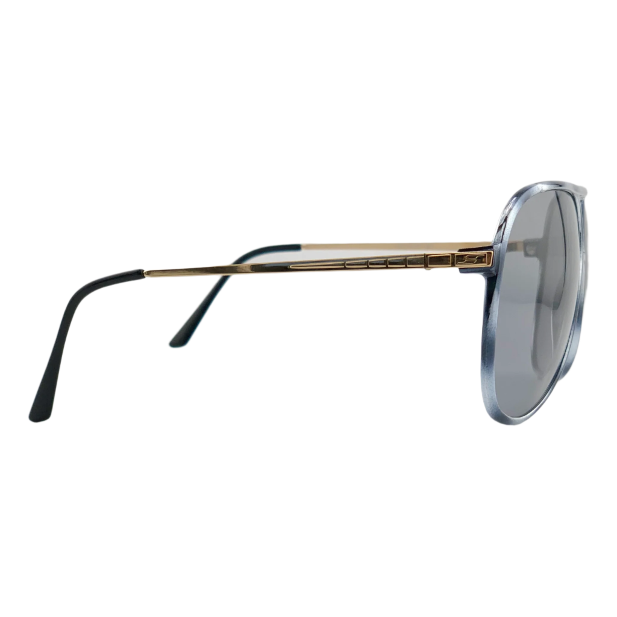 Vintage Safilo Aviator sunglasses made in Italy with grey lens
