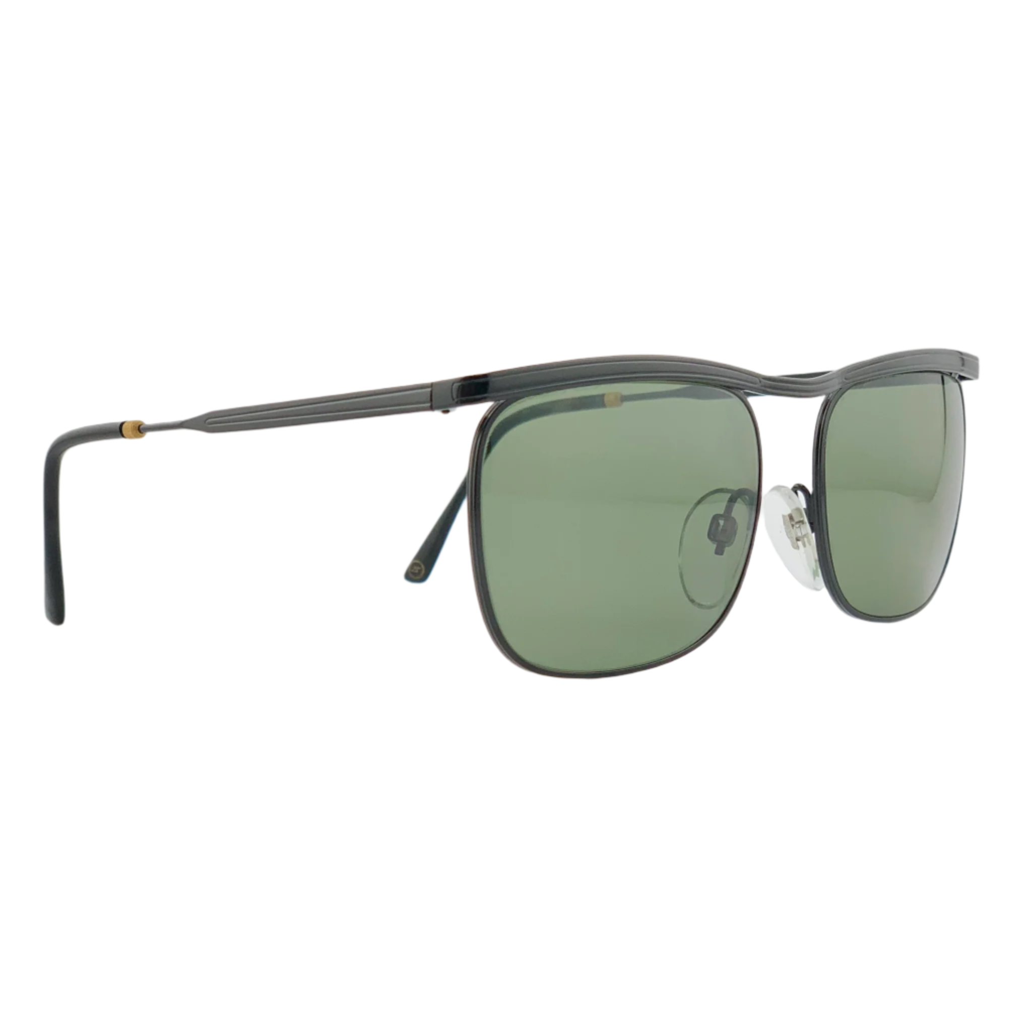 Black-frame-Safilo-Aviator-sunglasses