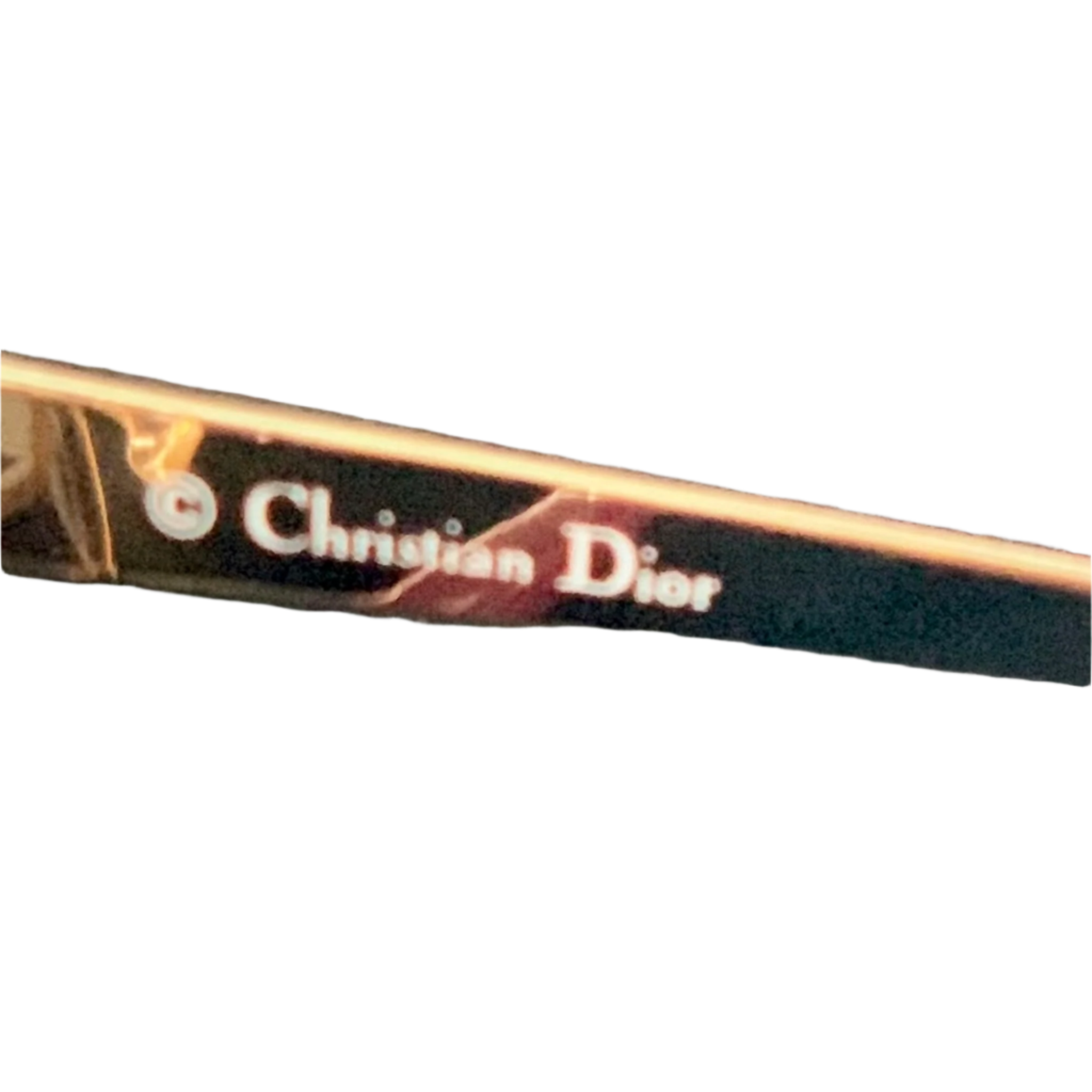 Vintage men and women's Christian Dior Cat Eye 2762 48 sunglasses in purple