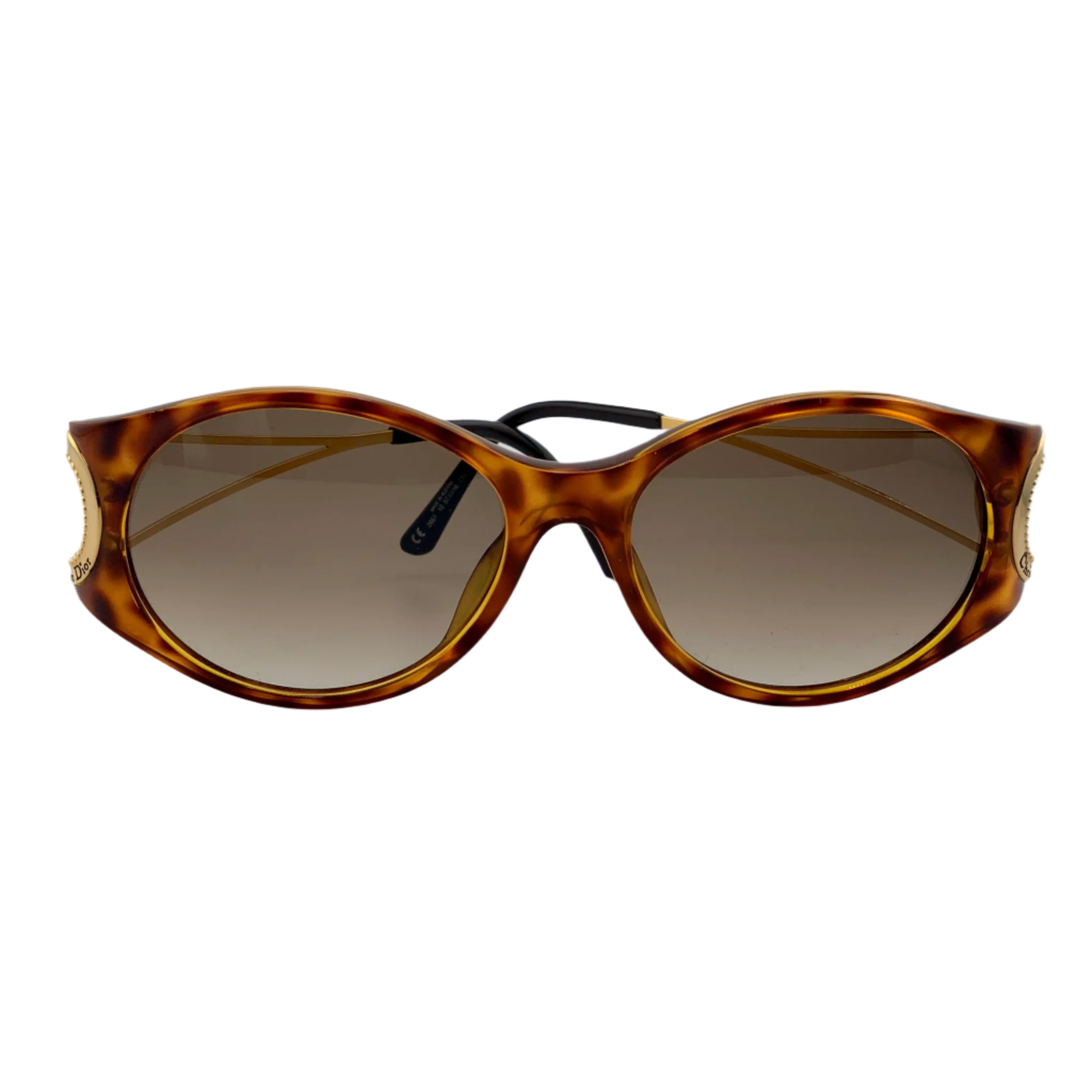 Vintage Christian Dior Oval sunglasses with authenticity and originality