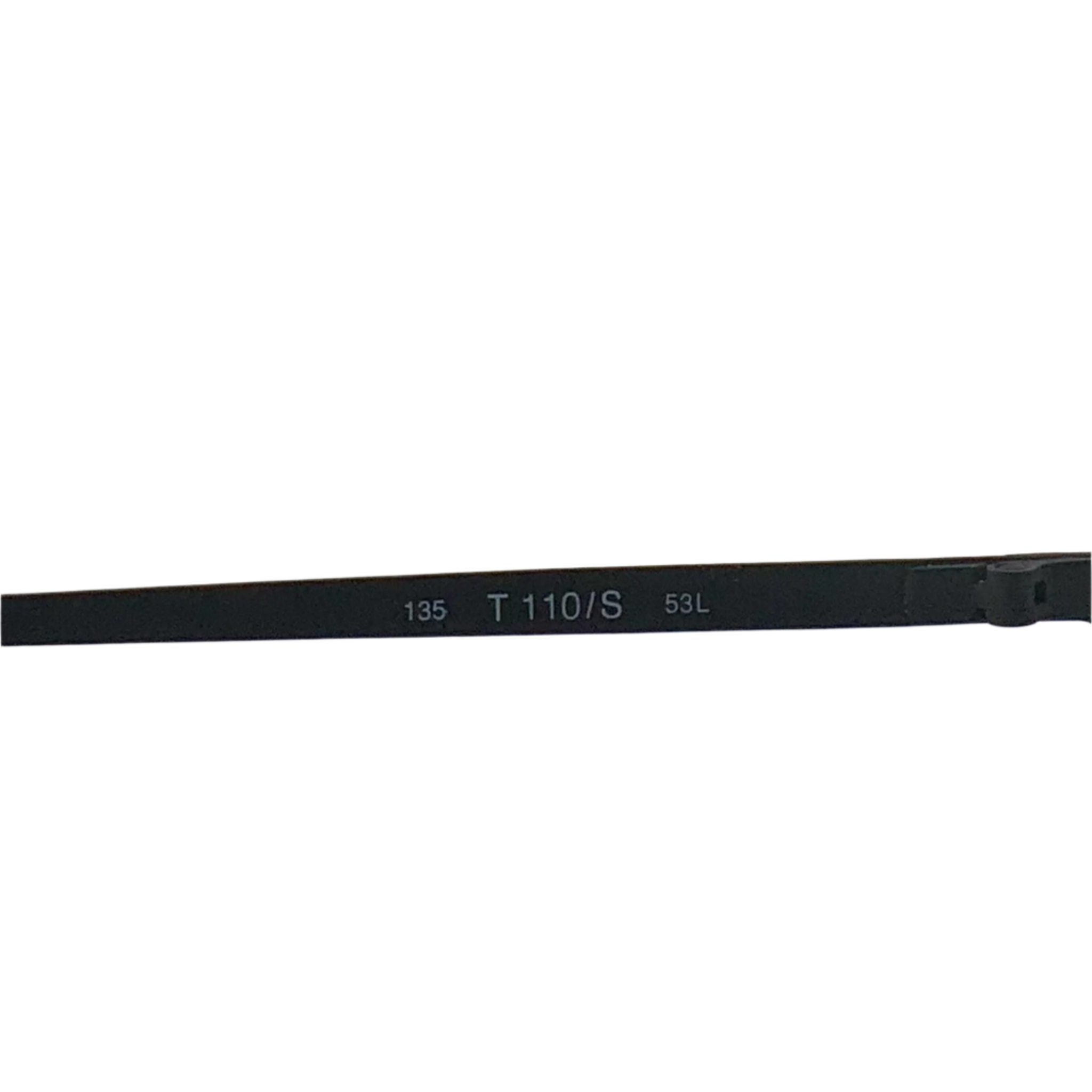 LAURA BIAGIOTTI SQUARE T110/S sunglasses with black square frames and gold detailing