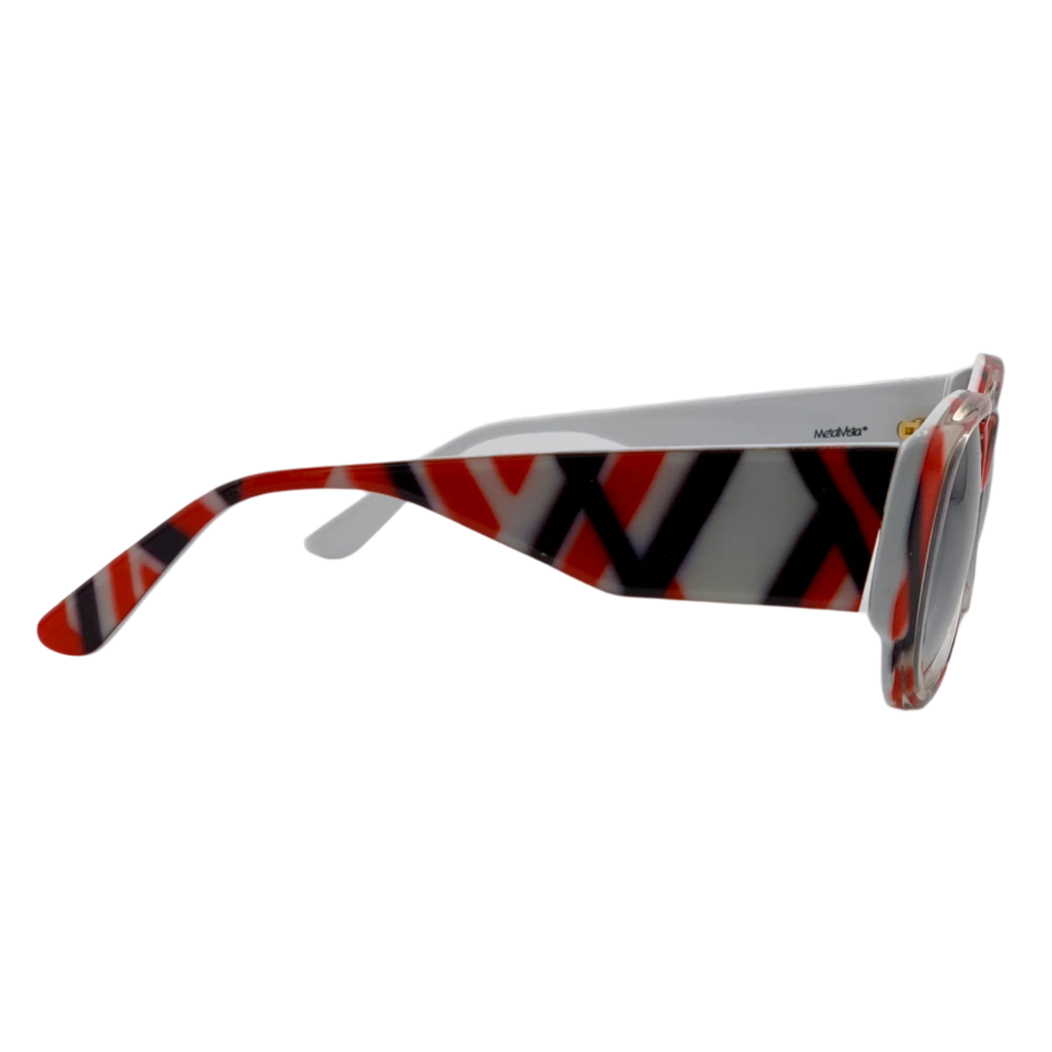 Metal Vista Oval 8203: Oval-shaped metal frame glasses with sleek design