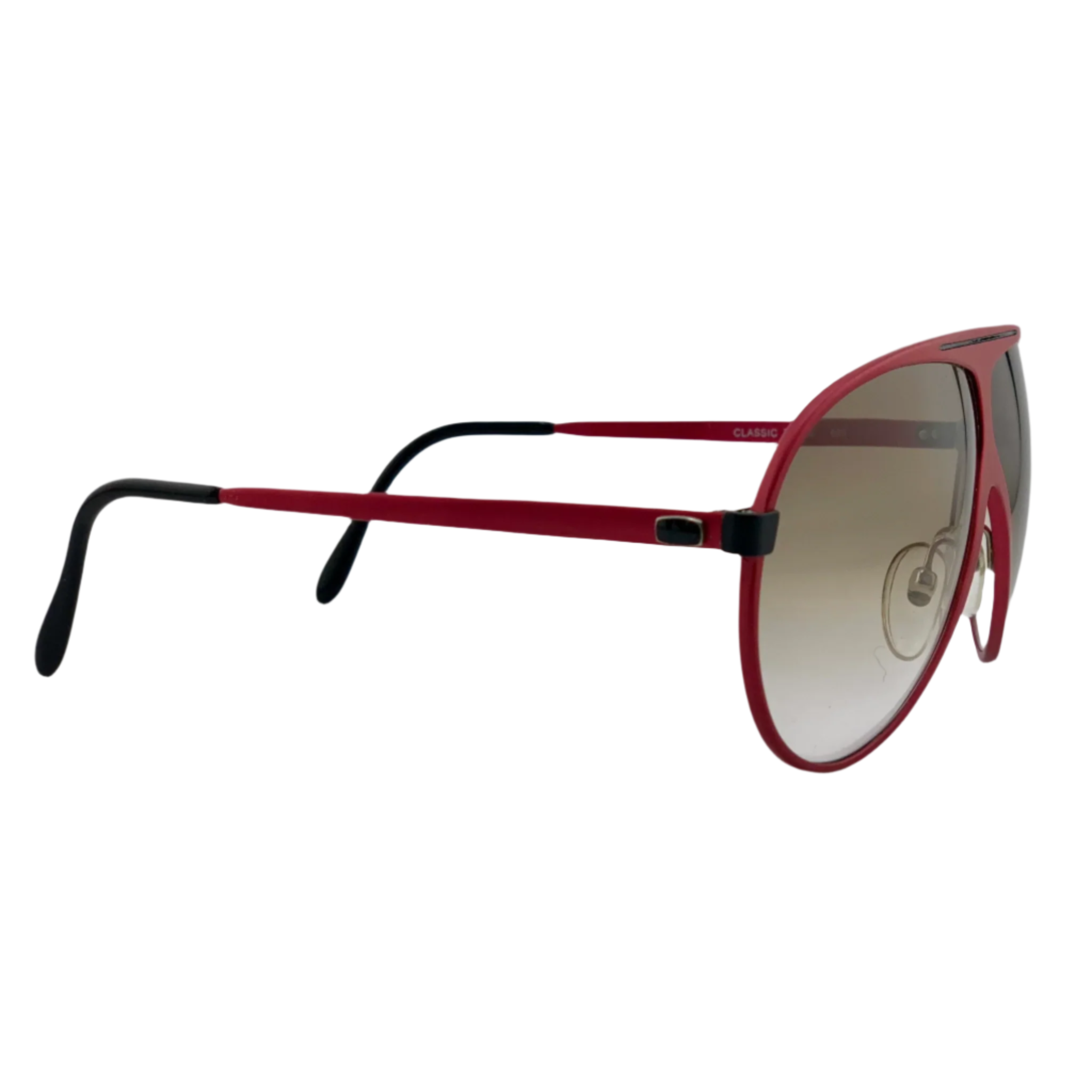 Metal Vista Aviator 7421/S sunglasses with silver frames and gradient lenses