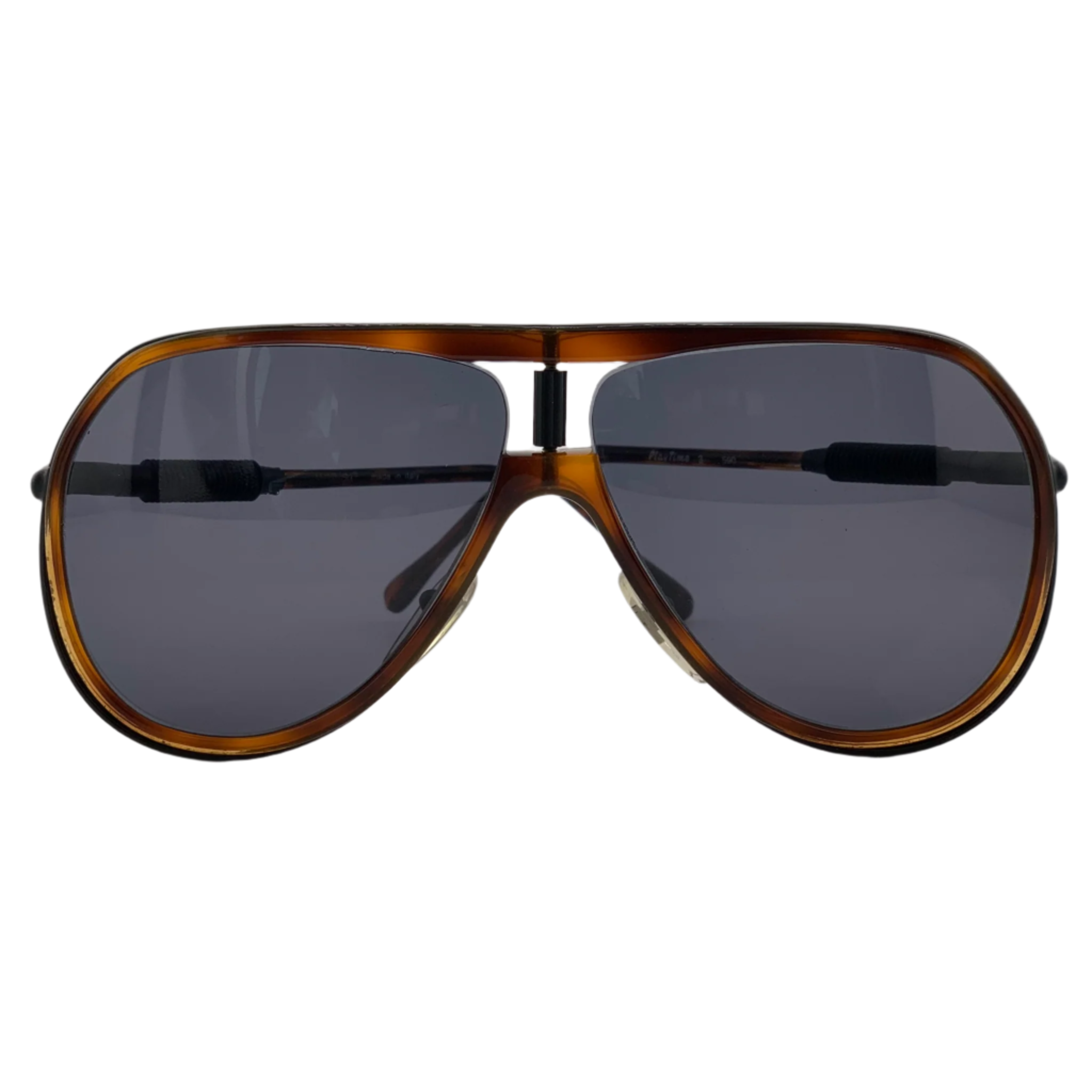 Metal Vista Aviator sunglasses made in Italy, never before sold