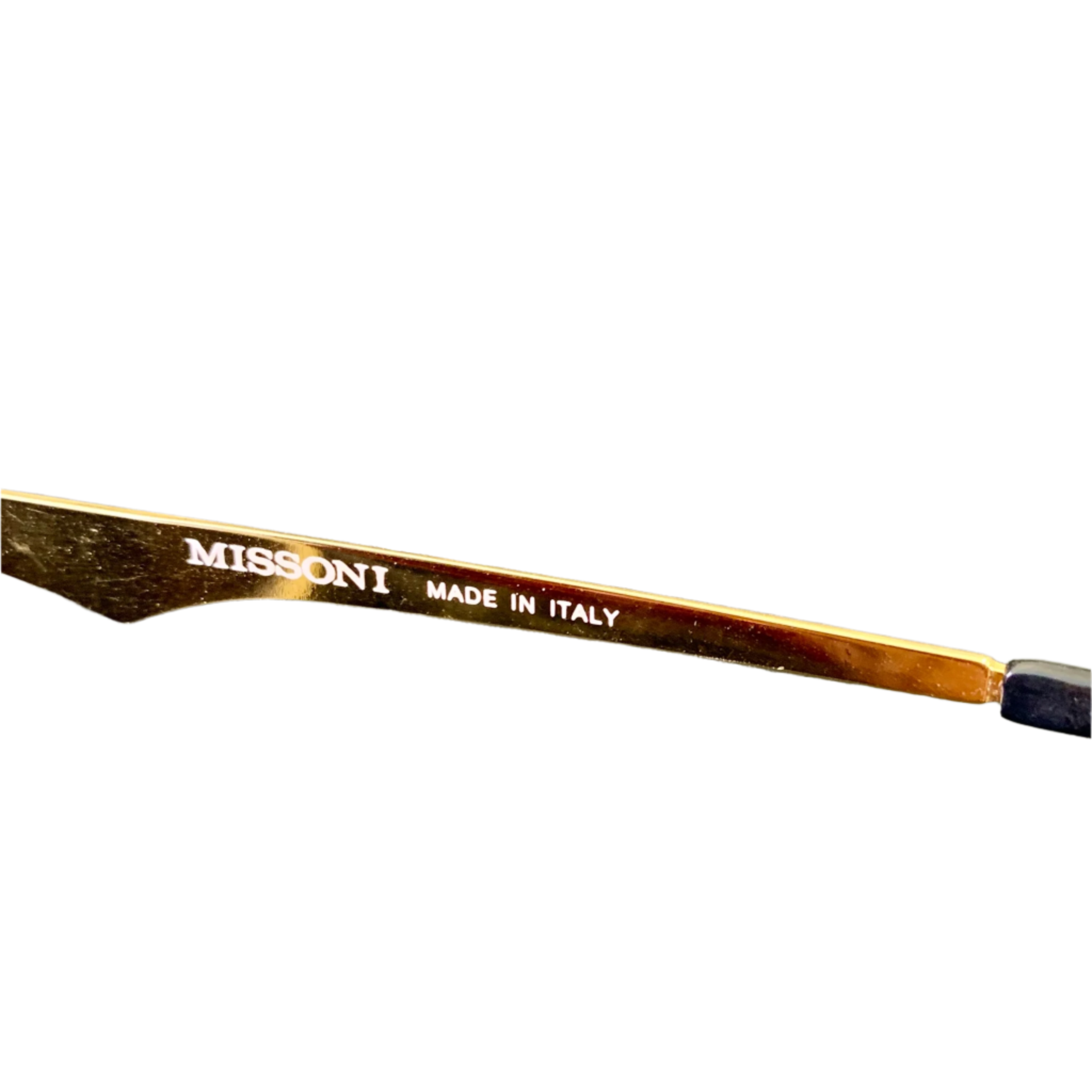 Colorful square M185/S Missoni sunglasses with unique patterned frames