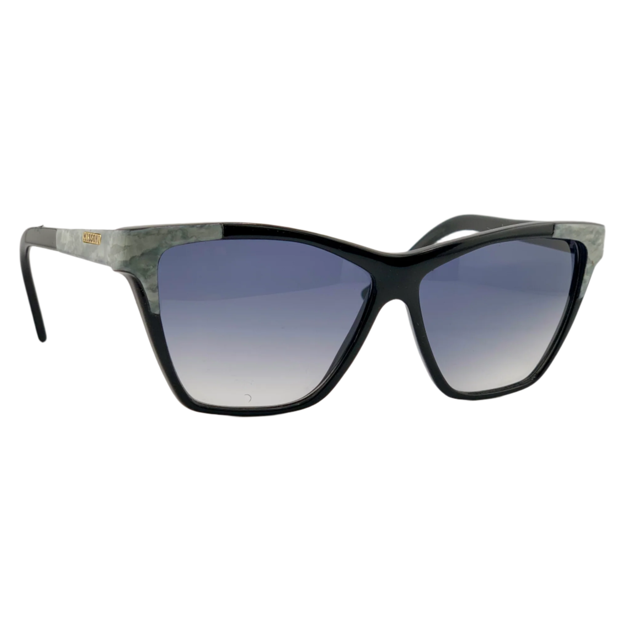 Multicolored geometric patterned MISSONI SQUARE M51U decorative throw pillow on a white couch