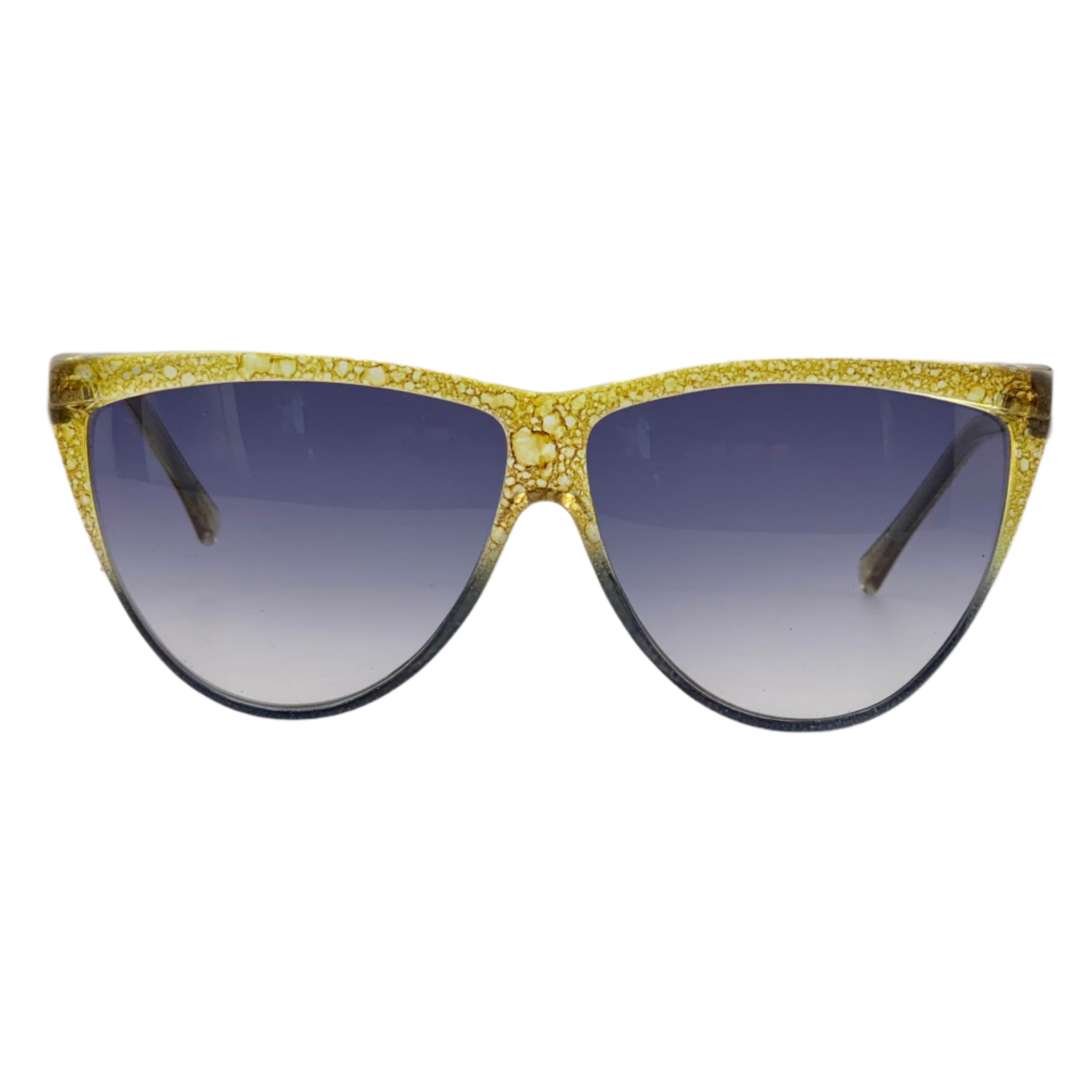 Colorful oval sunglasses by Missoni with unique pattern design