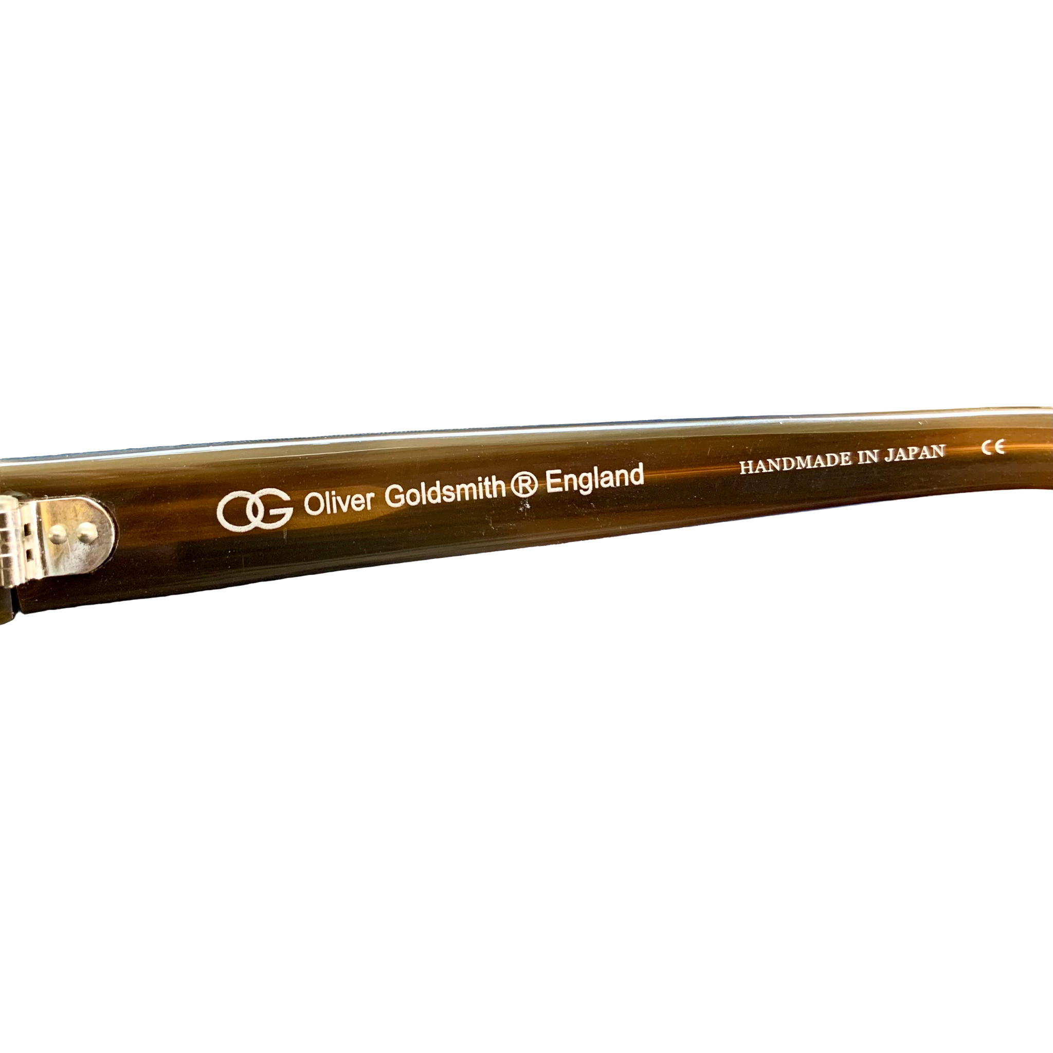 VINTAGE OLIVER GOLDSMITH OVAL SUNGLASSES FROM THE 1980'S