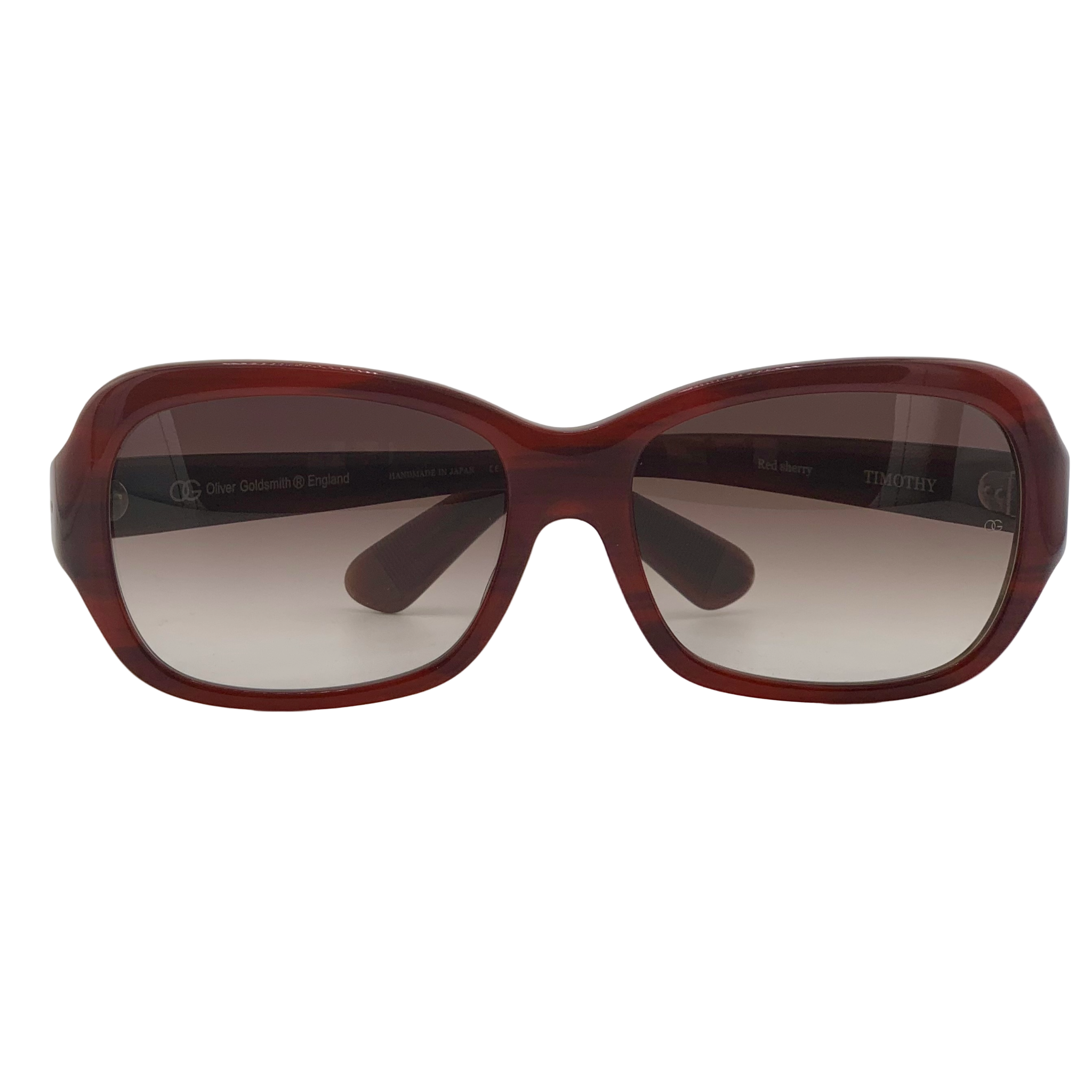 VINTAGE OLIVER GOLDSMITH OVAL SUNGLASSES FROM THE 1980'S