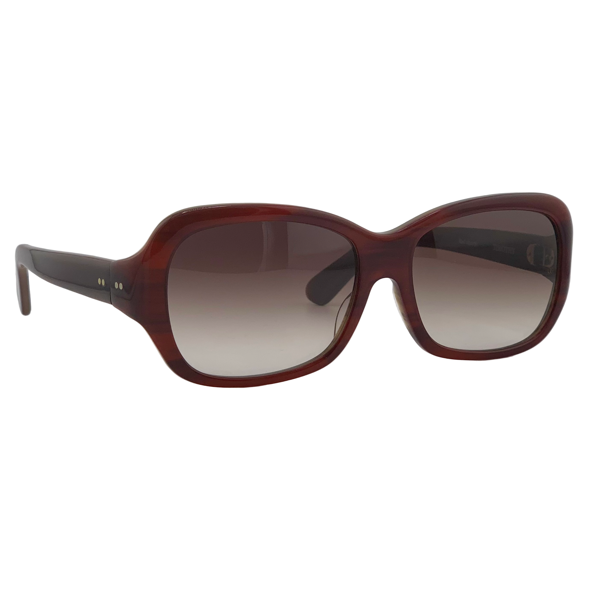 VINTAGE OLIVER GOLDSMITH OVAL SUNGLASSES FROM THE 1980'S