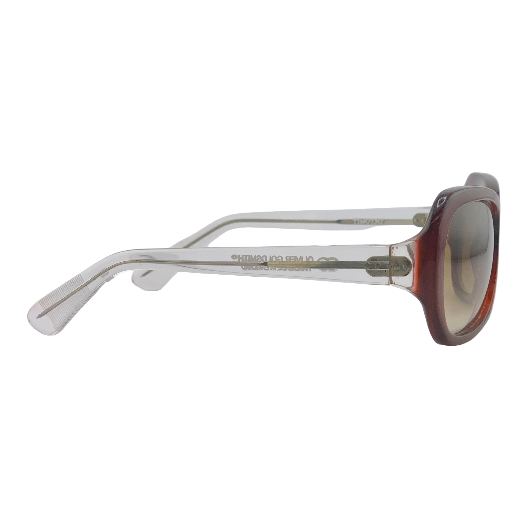 VINTAGE OLIVER GOLDSMITH OVAL SUNGLASSES FROM THE 1980'S