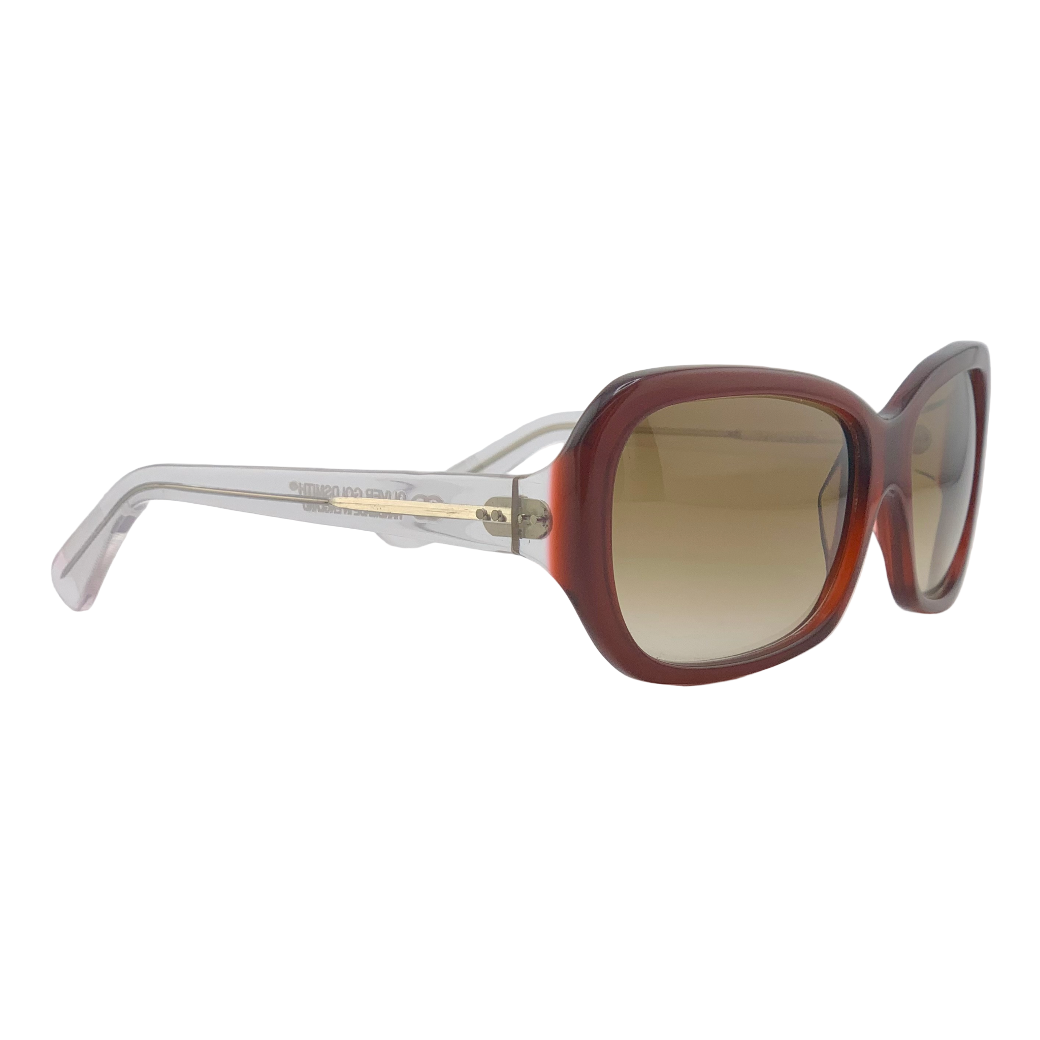 VINTAGE OLIVER GOLDSMITH OVAL SUNGLASSES FROM THE 1980'S