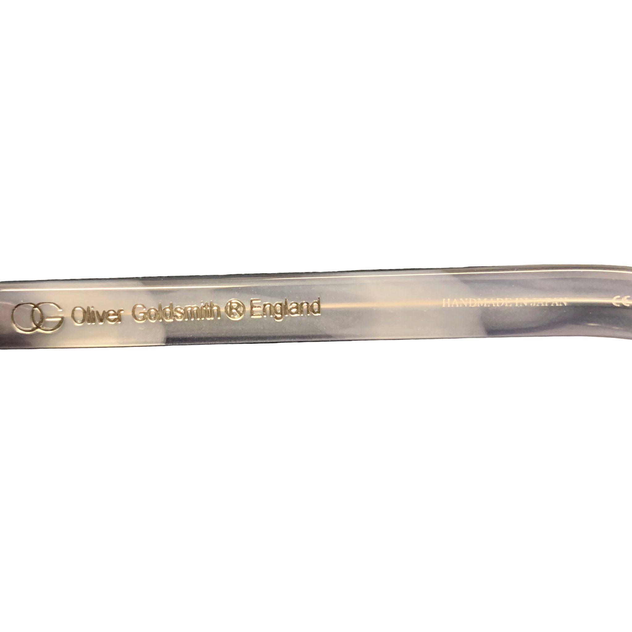 VINTAGE OLIVER GOLDSMITH RECTANGLE SUNGLASSES FROM THE 1980'S