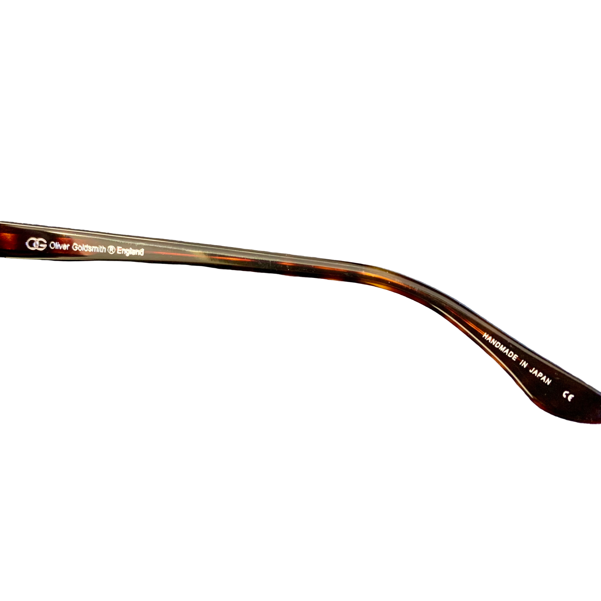 VINTAGE OLIVER GOLDSMITH RECTANGLE SUNGLASSES FROM THE 1980'S