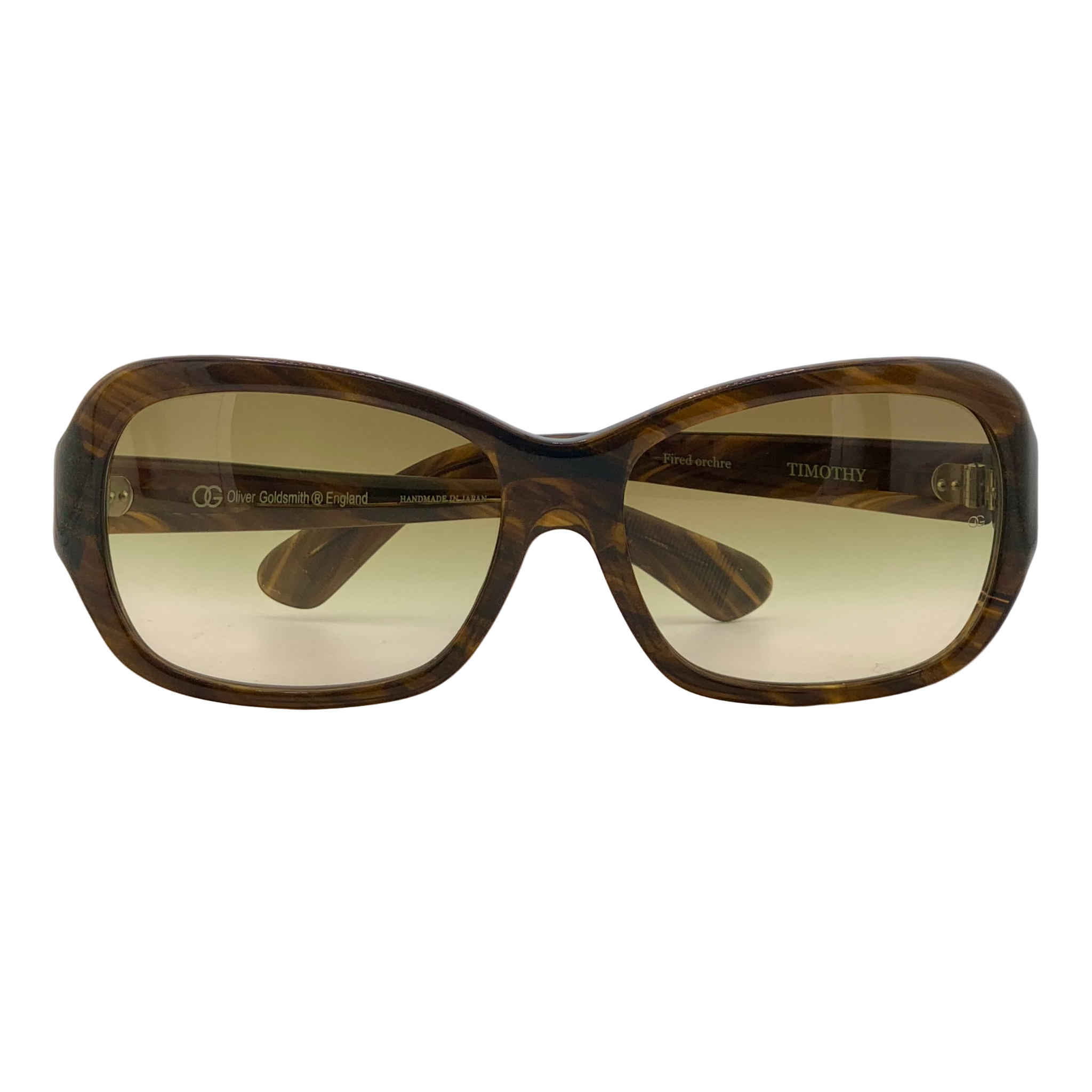VINTAGE OLIVER GOLDSMITH OVAL SUNGLASSES FROM THE 1980'S