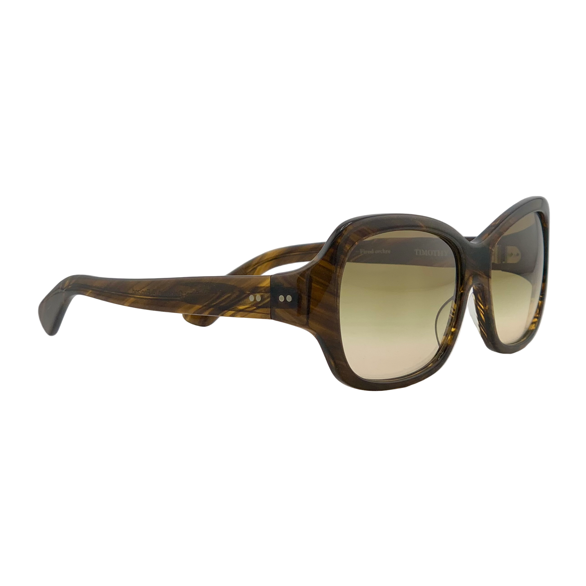 VINTAGE OLIVER GOLDSMITH OVAL SUNGLASSES FROM THE 1980'S